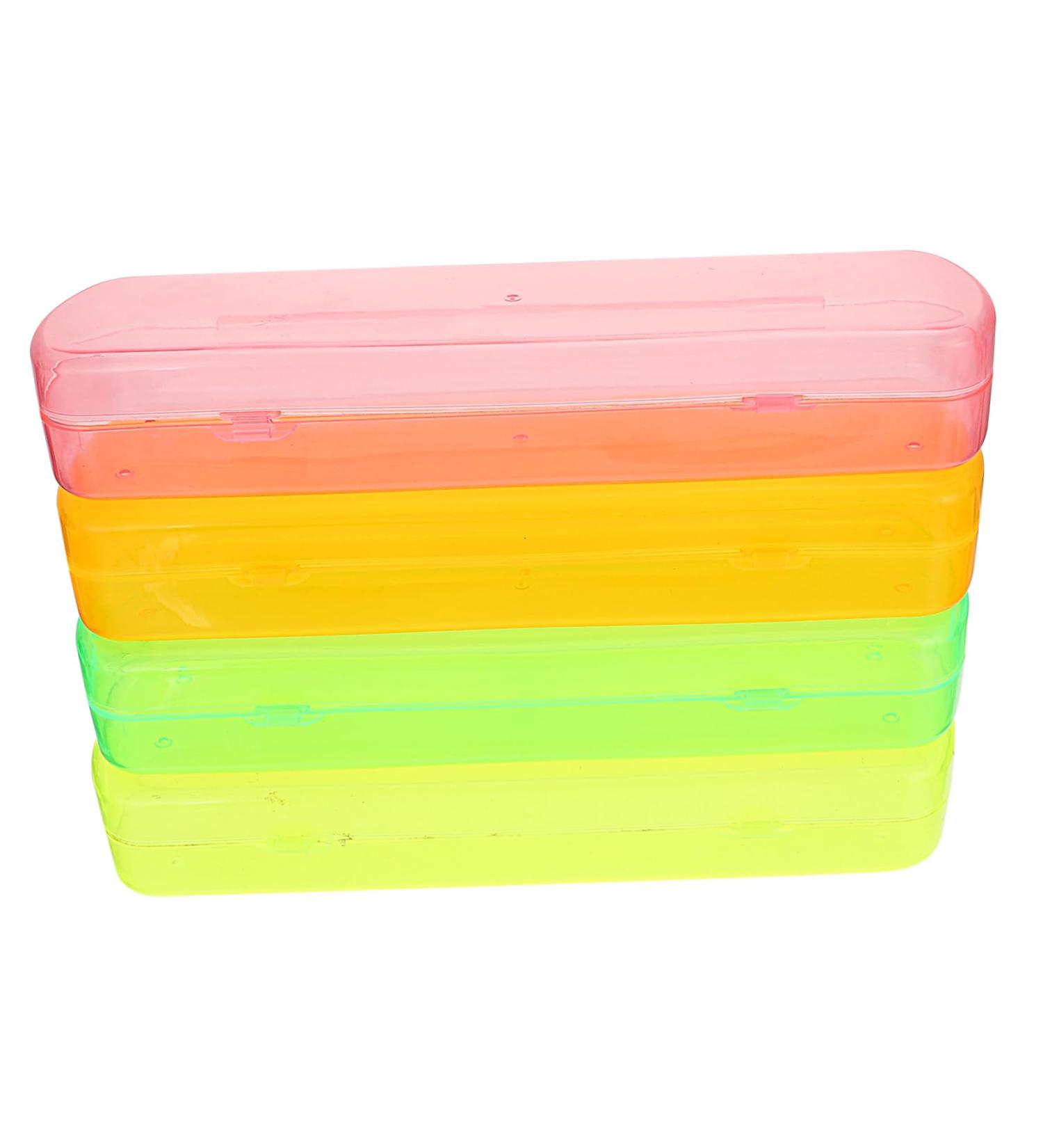 Coolhiya Travel Toothbrush Case - Dustproof Plastic Holder for Travel - Sky Blue Pencil Case 21x5.5cm - Perfect for International Shipping - Buy Online on GoSupps.com