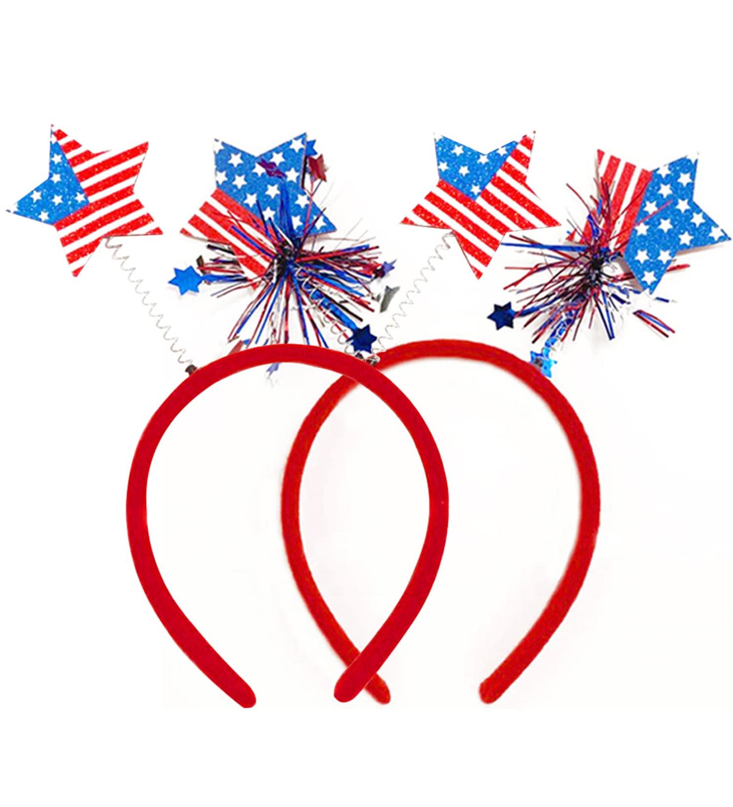 JUNIWON 4th of July Headbands - Patriotic Independence Day Hats for Women, Men, Kids, and Babies - Buy Online on GoSupps.com