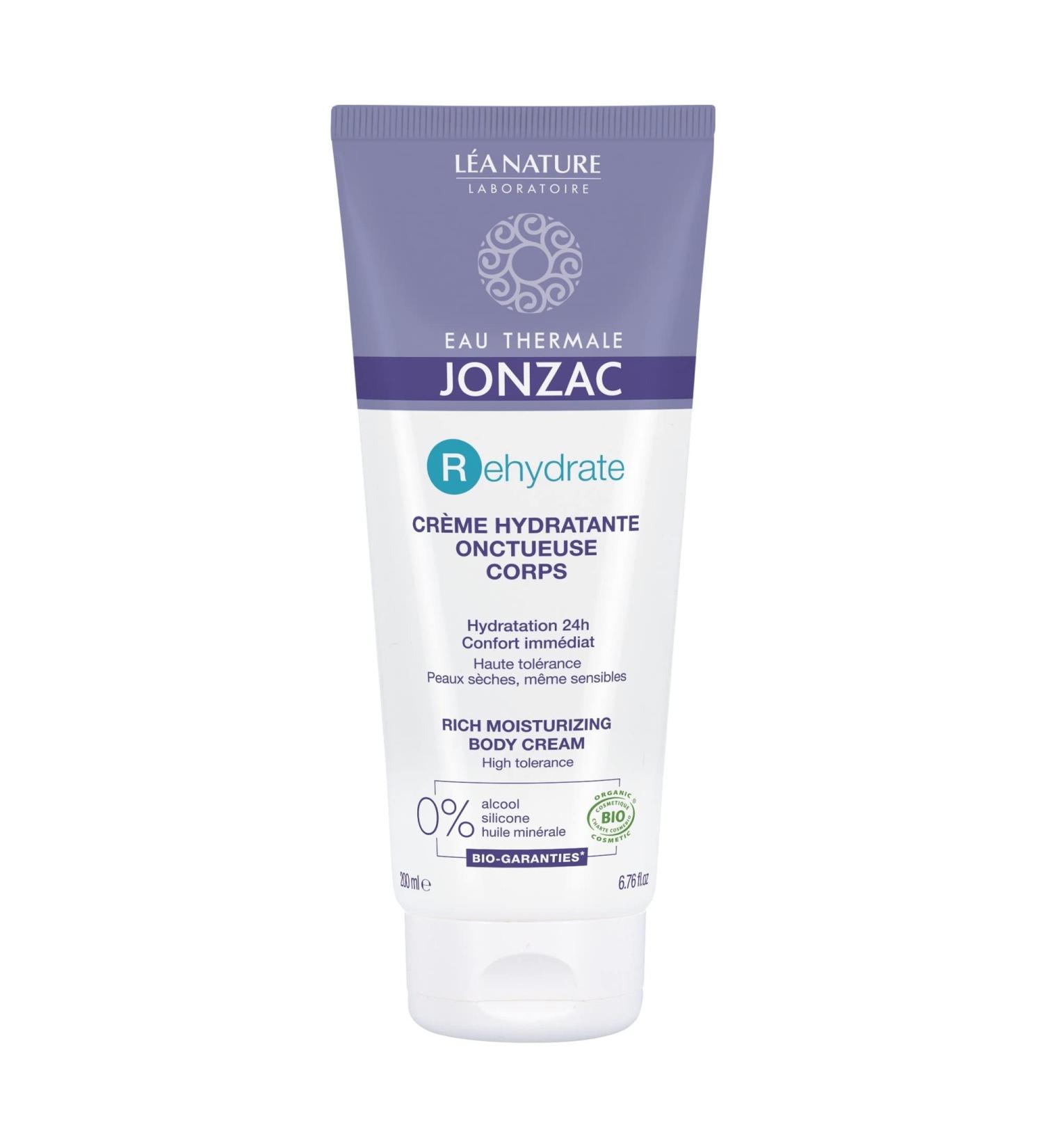 Eau de Jonzac Rehydrate Rich Moisturizing Body Cream Organic 200ml