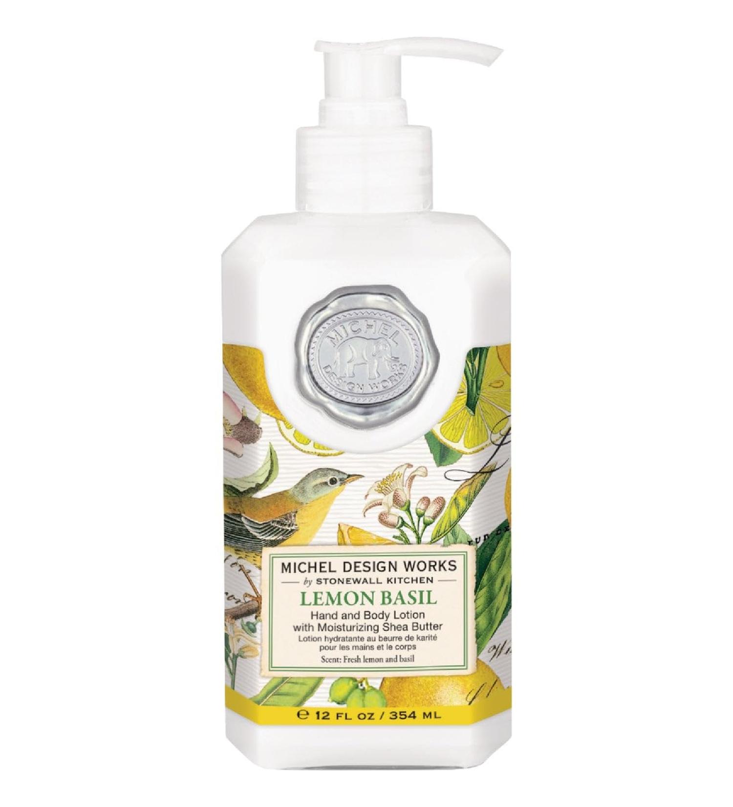 Michel Design Works Lemon Basil Hand & Body Lotion (856008)