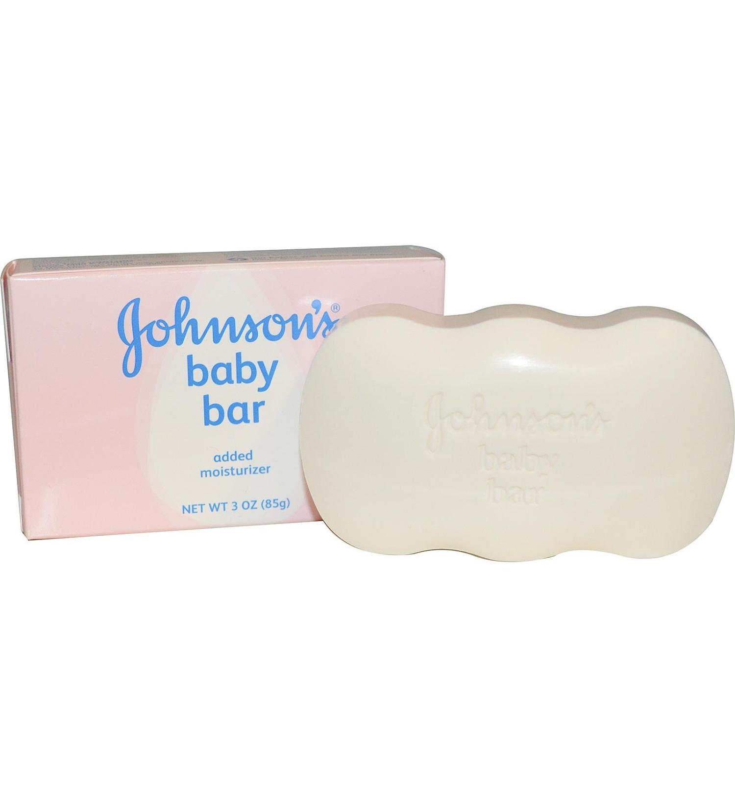 Johnson's Baby Soap Bar for Face & Body - 3 oz, 3 Pack (003262)