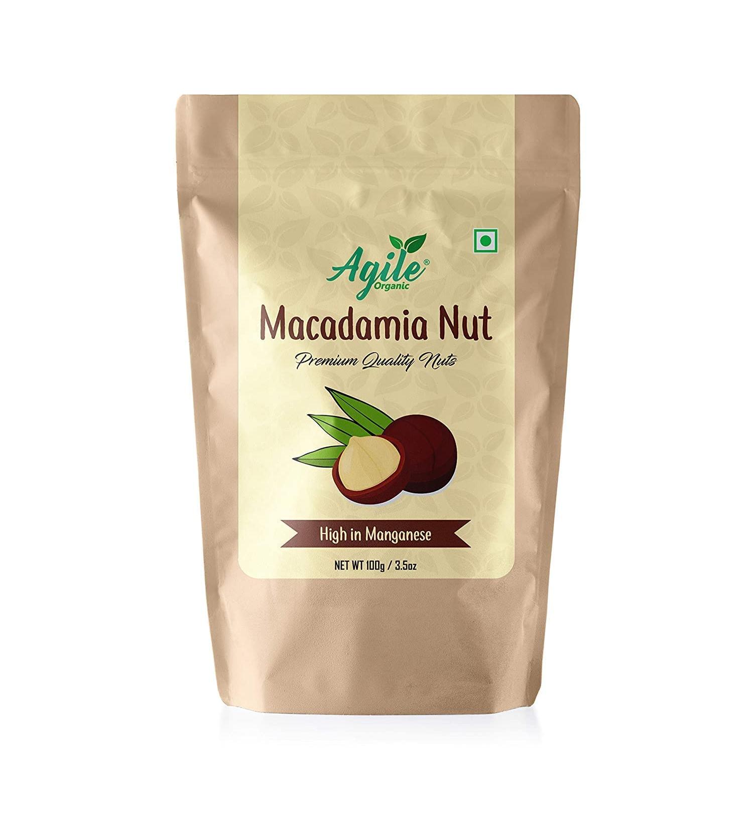 QURA Premium Macadamia Nuts100g - Buy Online on GoSupps.com