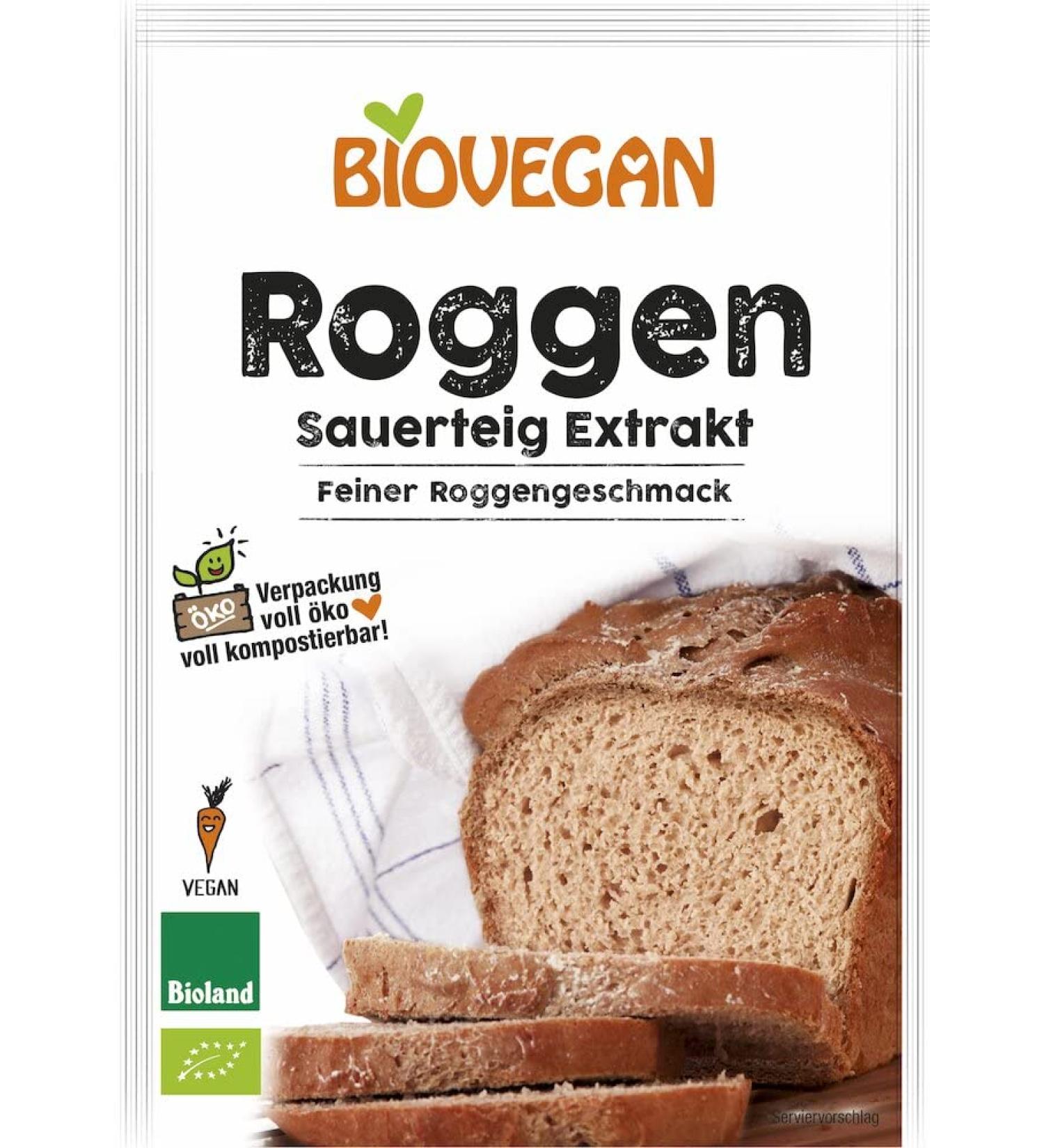 Biovegan Rye Sourdough Extract Bioland Organic (2 x 30 g)