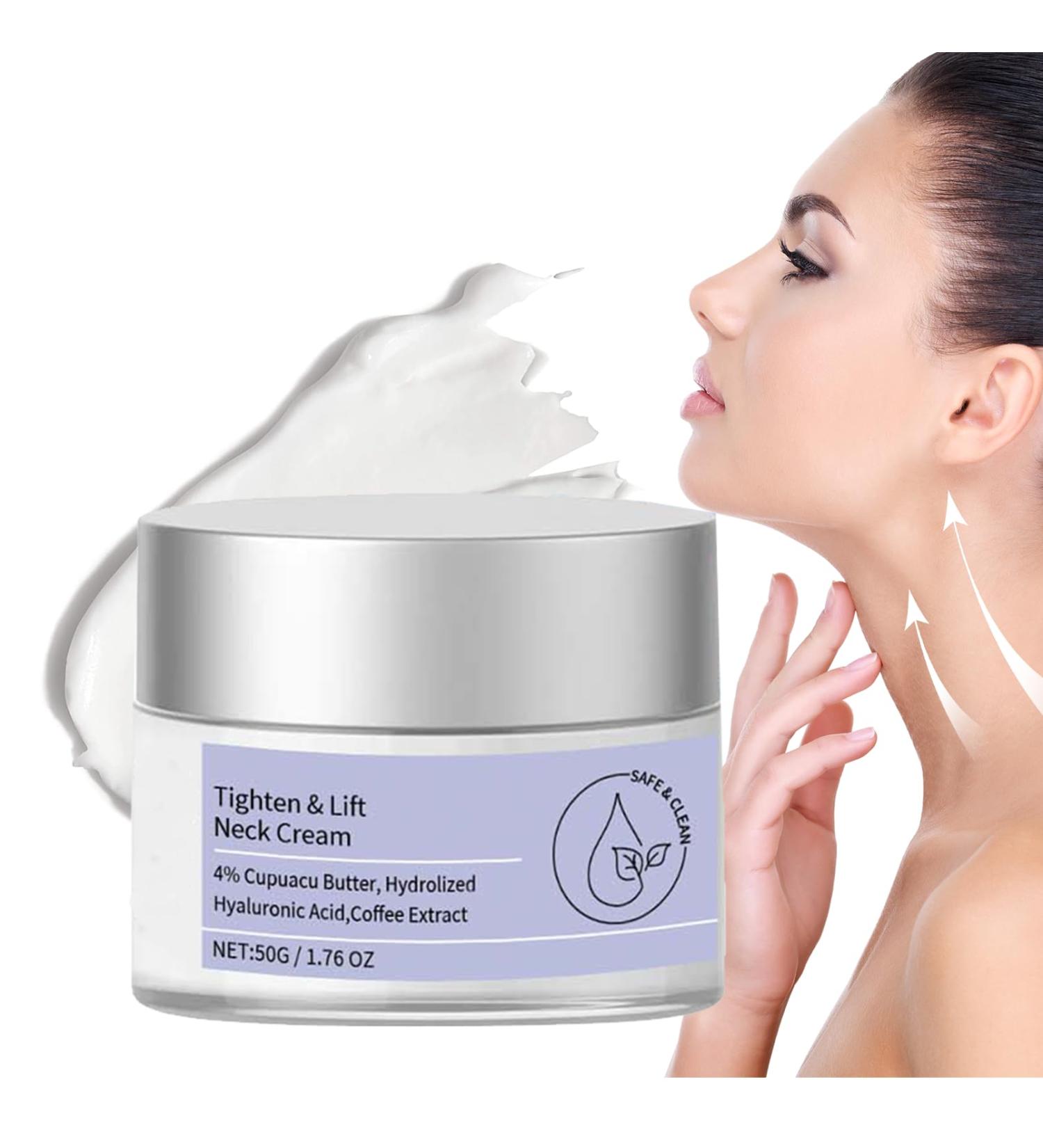 Tighten & Lift Neck Cream - Neck Firming Cream - Go Pure Neck Cream Tightening Lifting Sagging Skin - Tighten and Lift Neck Cream Repair Skin - Moisturizer Face Cream Anti Aging&Wrinkle 50ml - Buy Online on GoSupps.com