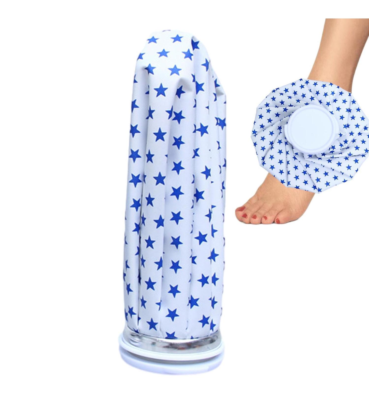Ice Bags - Refillable Leak-Proof Ice Bag Pack for Cold Use - Adults Kids Injury Care Products for Sprain Bruises Bumps Fever Toothache Headache Spasms Hondony Pentagram Large - Buy Online on GoSupps.com