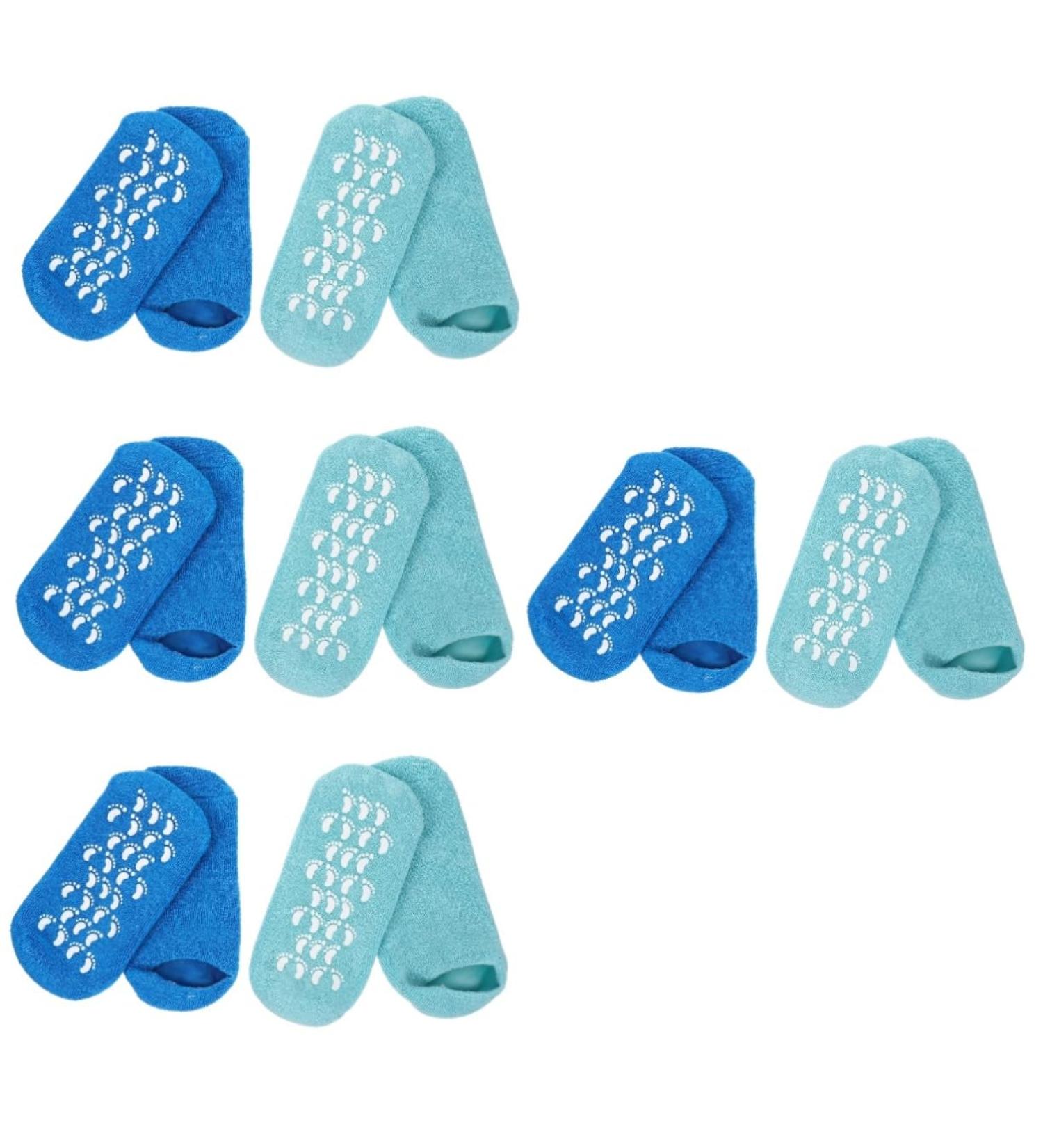 DOITOOL 8 Pairs Gel Socks Mothers Day Socks Moisturizing Foot Covers Spa Socks My Cart Items Essential Oil Socks Womens Socks Feet Care Socks Heel Socks Women's Vegetable Gel Soft - Buy Online on GoSupps.com
