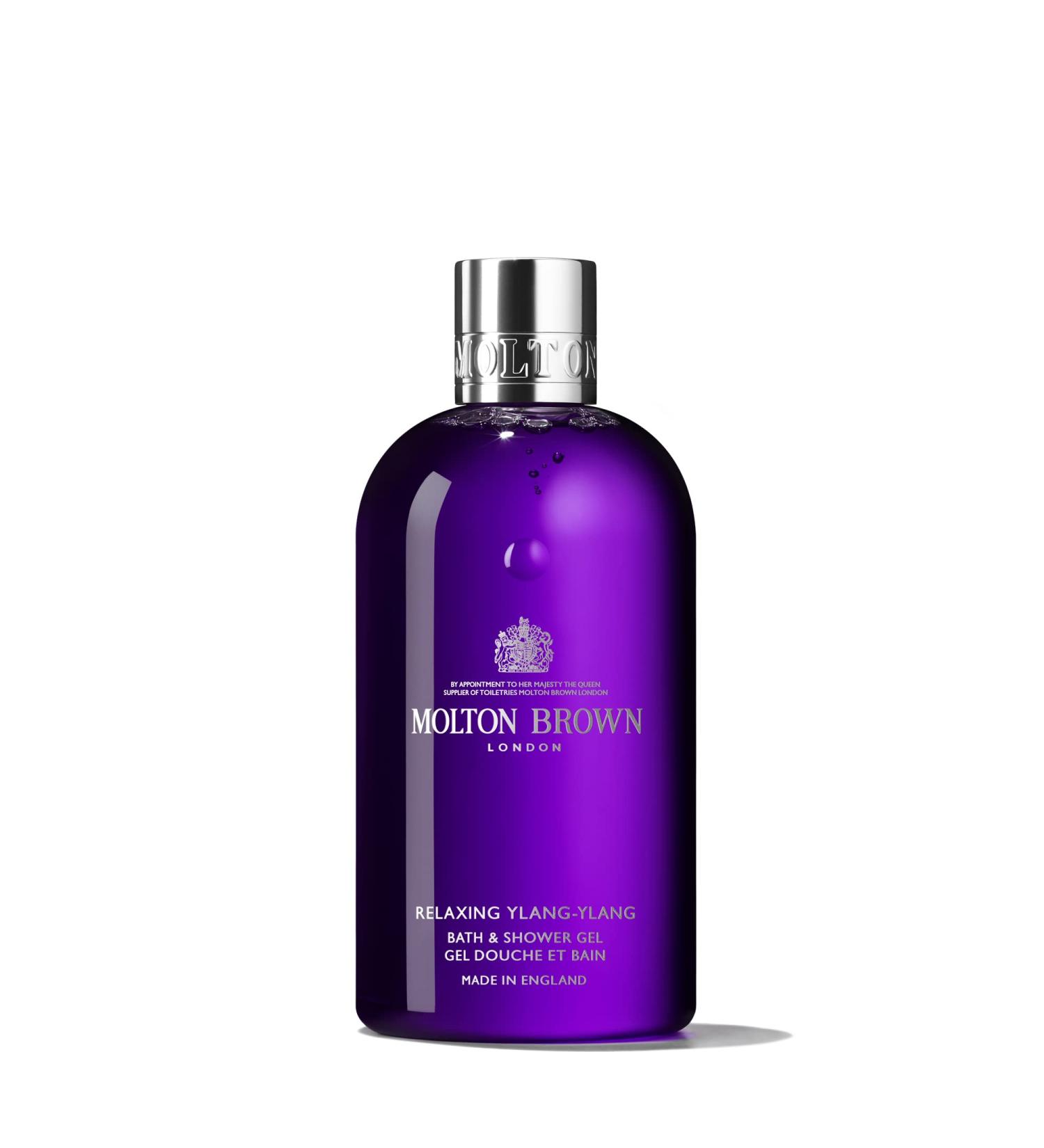 Molton Brown Relaxing Ylang-Ylang Bath and Shower Gel 300ml - New Version | Luxurious Aromatherapy Body Wash - Buy Online on GoSupps.com