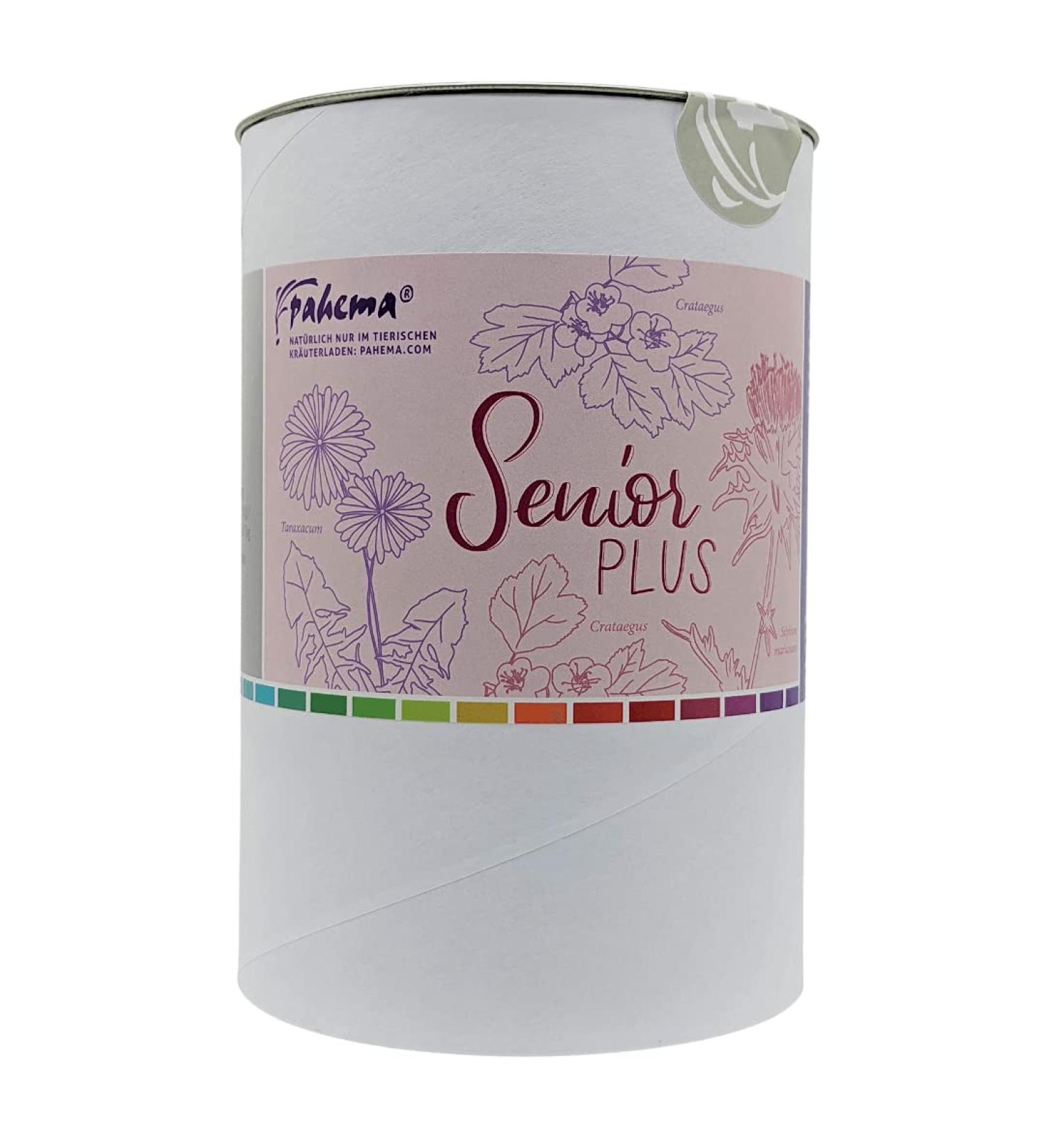 Pahema Senior Plus - herb mixture especially for older dogs - to support well -being & vitality in old age - 100% nature (200 g)