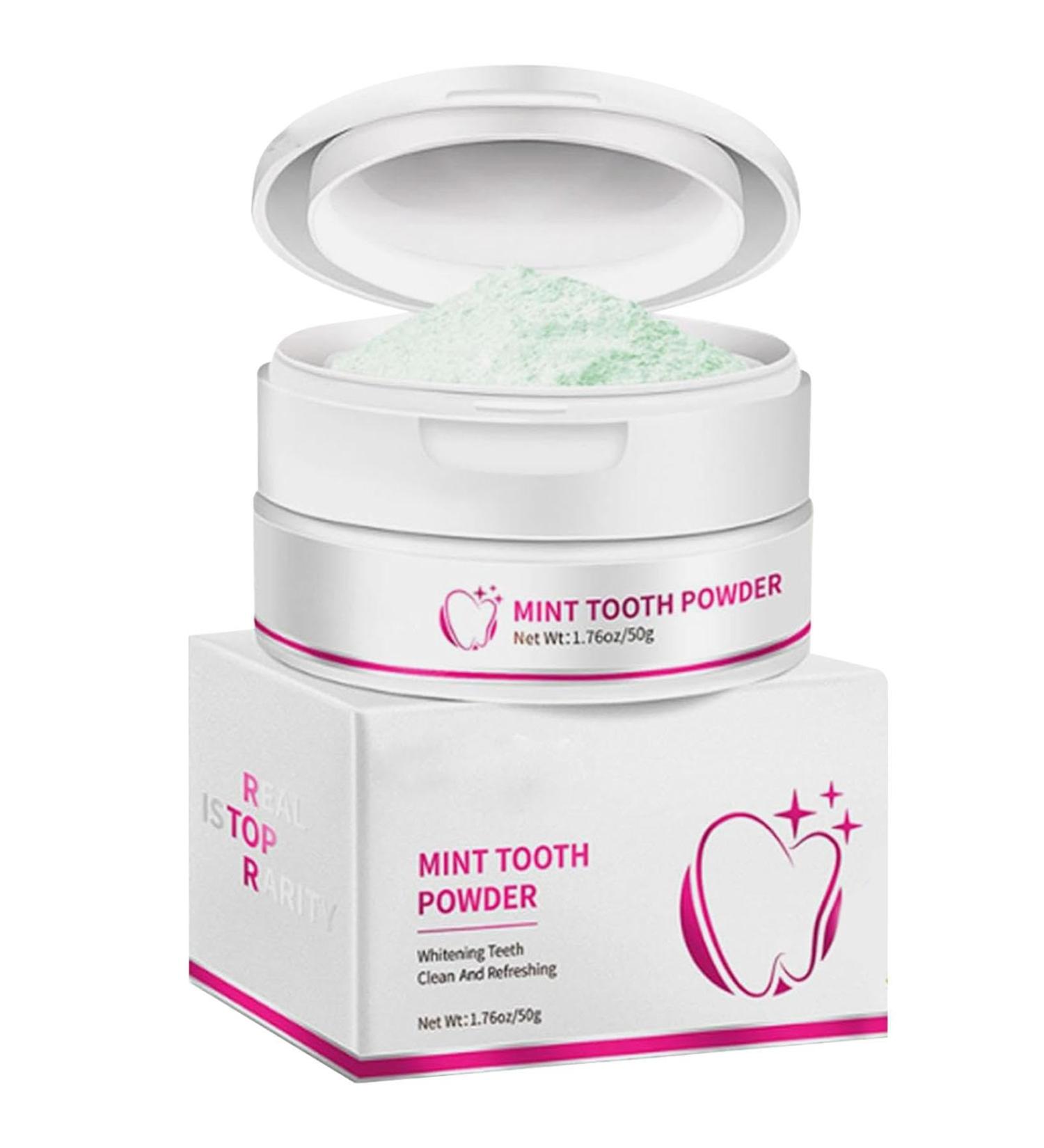 Tooth Whitening Powder | Stain Remover | 50g - No Sensitivity Remove Coffee & Tea Stains - Buy Online on GoSupps.com