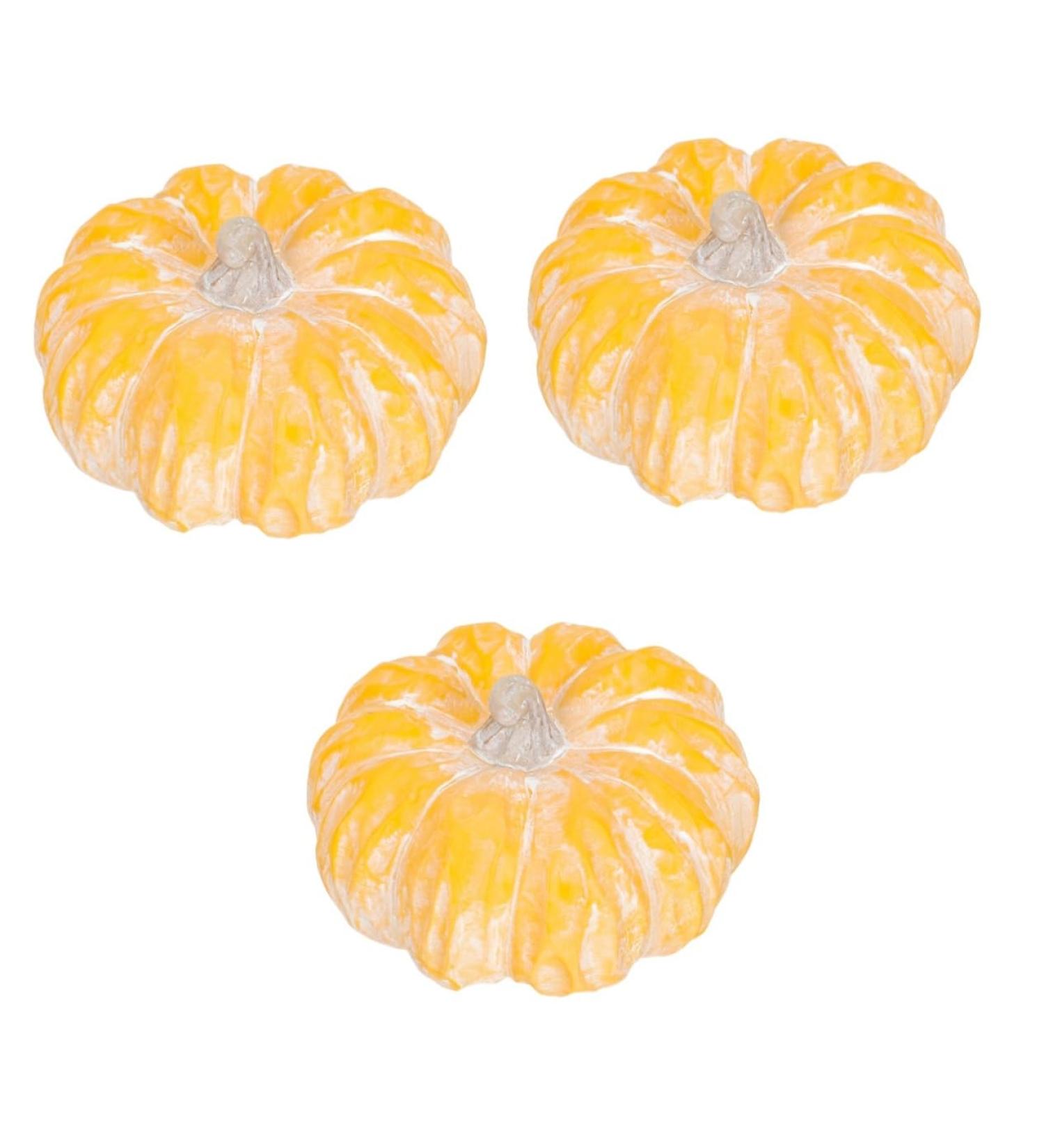 Alipis 3pcs Pumpkin Decoration Artificial Thanksgiving Pumpkin Decor Pumpkin Model Decorative Pumpkin Vintage Decor Dollhouse Miniatures Food Miniature Dollhouse Ceramics Props Window - Buy Online on GoSupps.com