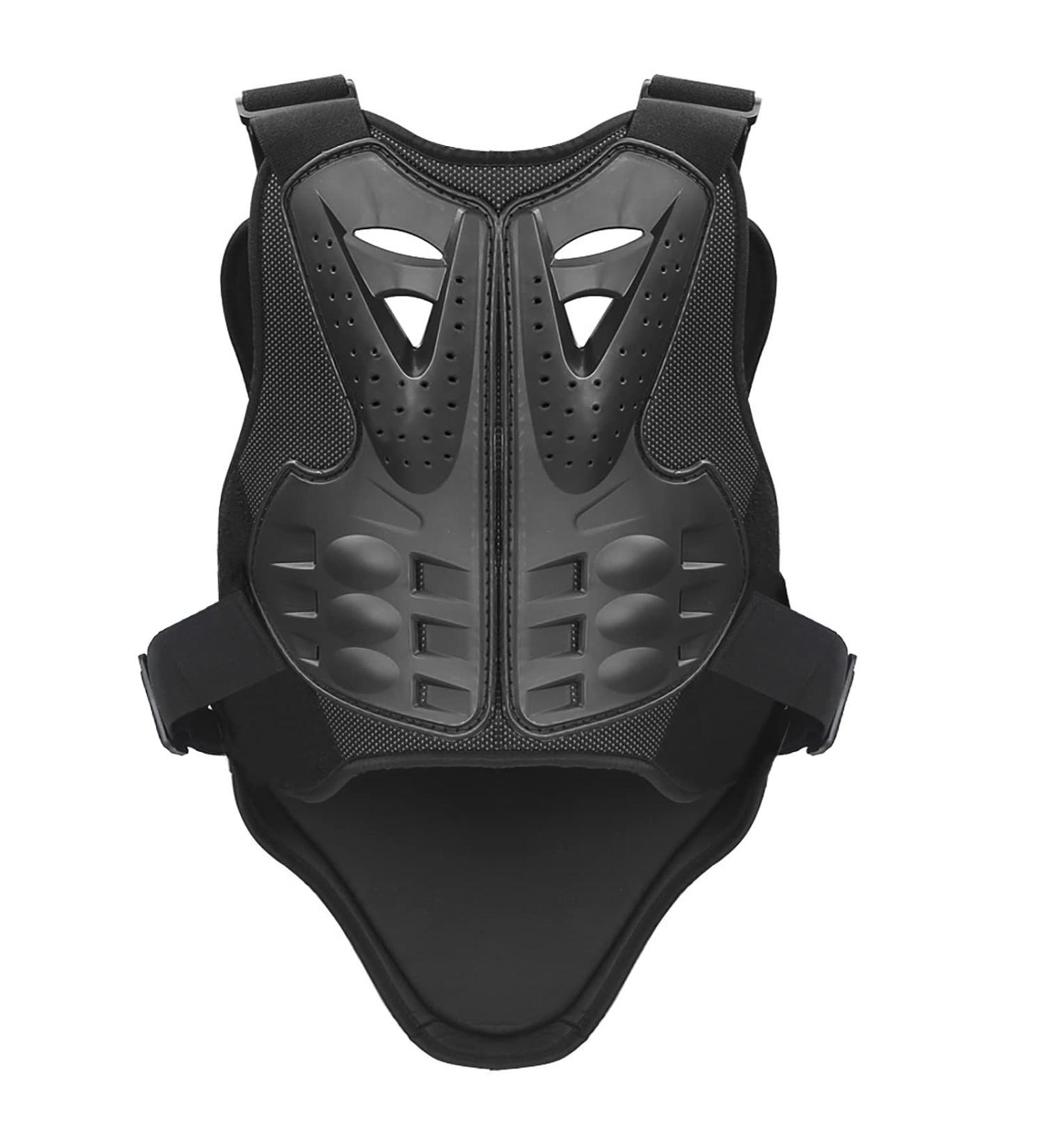 PELLOR Motorcycle Armor Vest Chest Back - Men's Motocross Body Guard Vest | Cycling, Skiing, Riding, Skating - Anti-Fall Protective Gear Armor Vest (Medium) - Buy Online on GoSupps.com