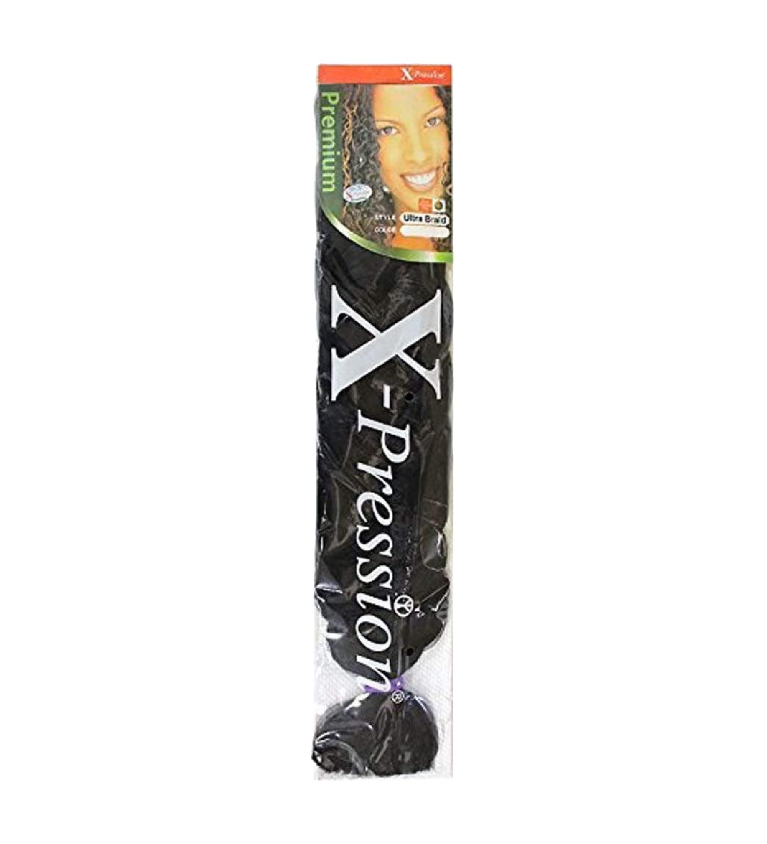 X-pression Premium Original Hair Braid (Pack of 3 SM1B/BG) SM1B/BG Pack of 3 - Buy Online on GoSupps.com