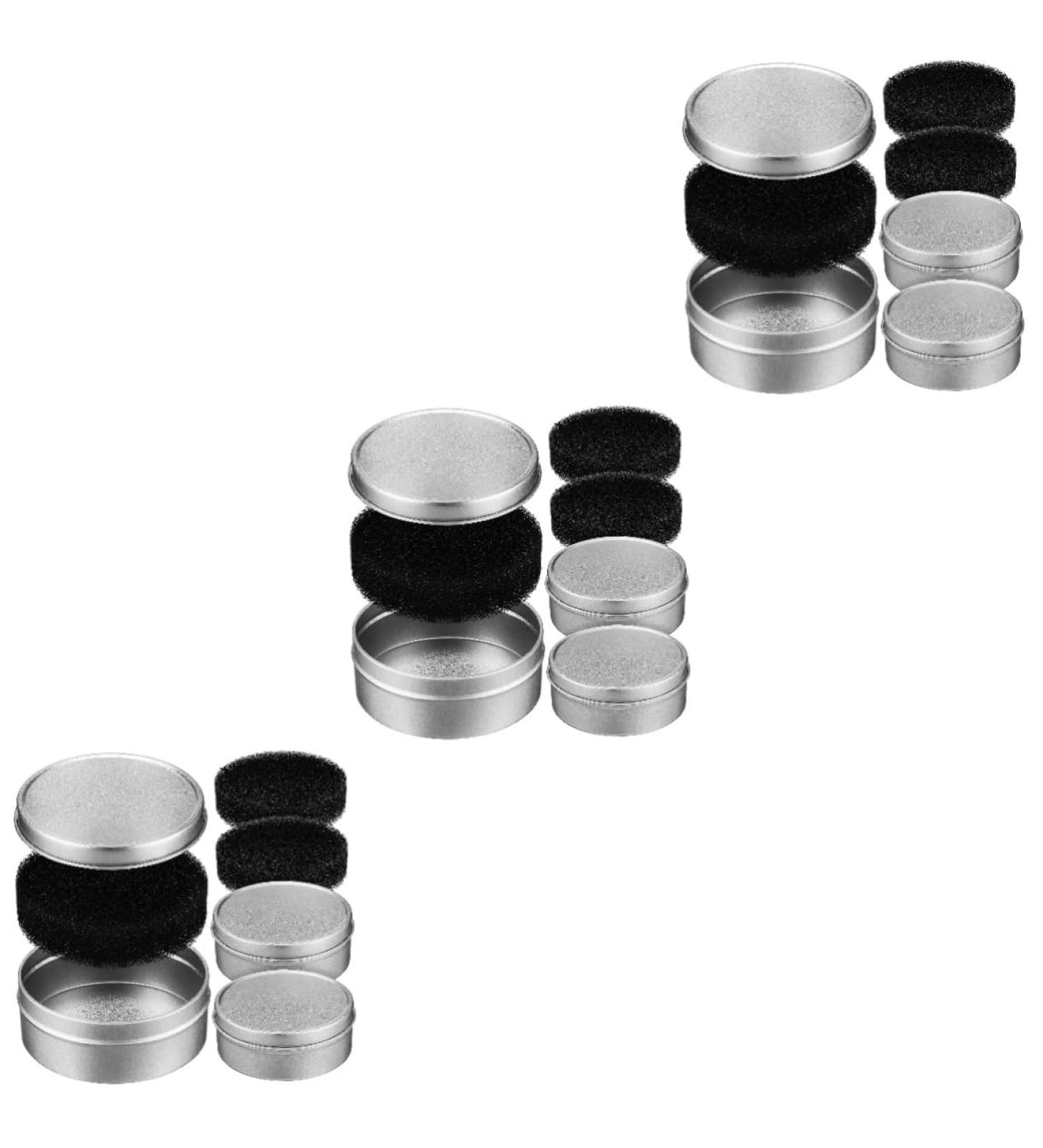 POPETPOP 9 Sets Makeup Brush Cleaning Box Color Change Cleaning Color Sponge Refill Make-up Brush Cleaner Makeup Cleaner Makeup Brush Cleaner Dry Washer Tinplate Make up - Buy Online on GoSupps.com