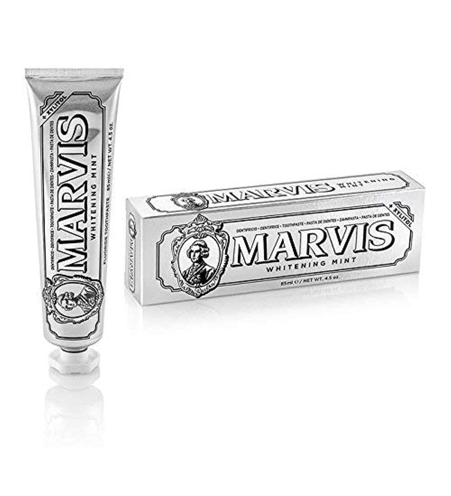Marvis Toothpaste Whitening Mint pack of 2 (2x 85ml)