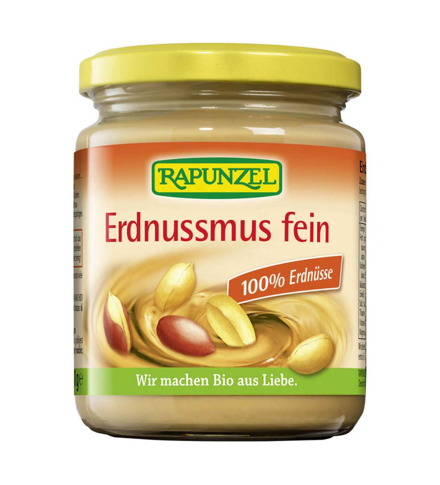 Rapunzel Peanut Butter fine 1 pack (1 x 250 g) - Organic 250 g (1 pack)