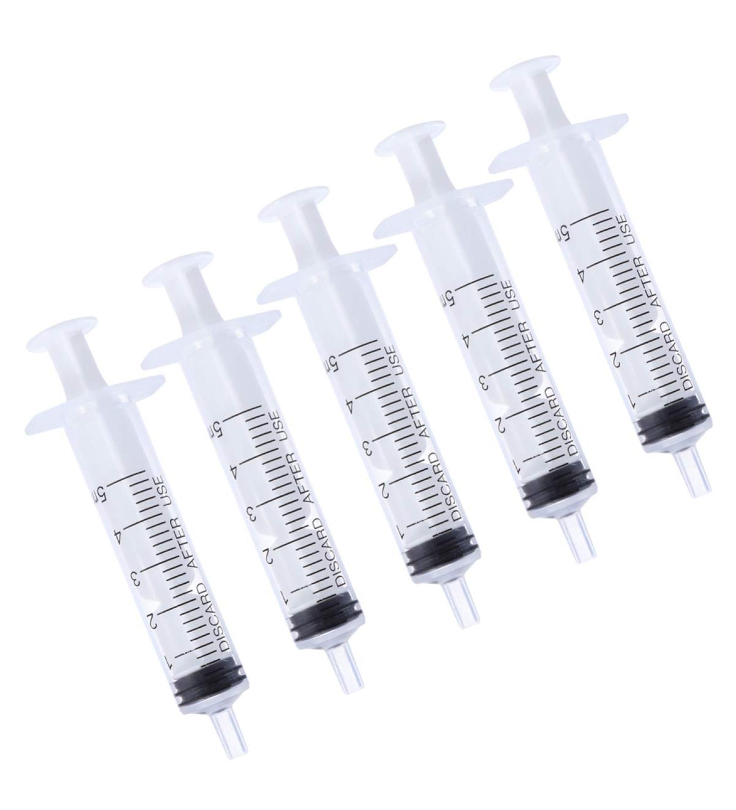 Healifty 5 Pcs Industrial Syringe Medicine Syringe Plastic Syringe Luer Lock Syringes for Medicine Feeding Tubes Home Care (Without Needle) - Buy Online on GoSupps.com