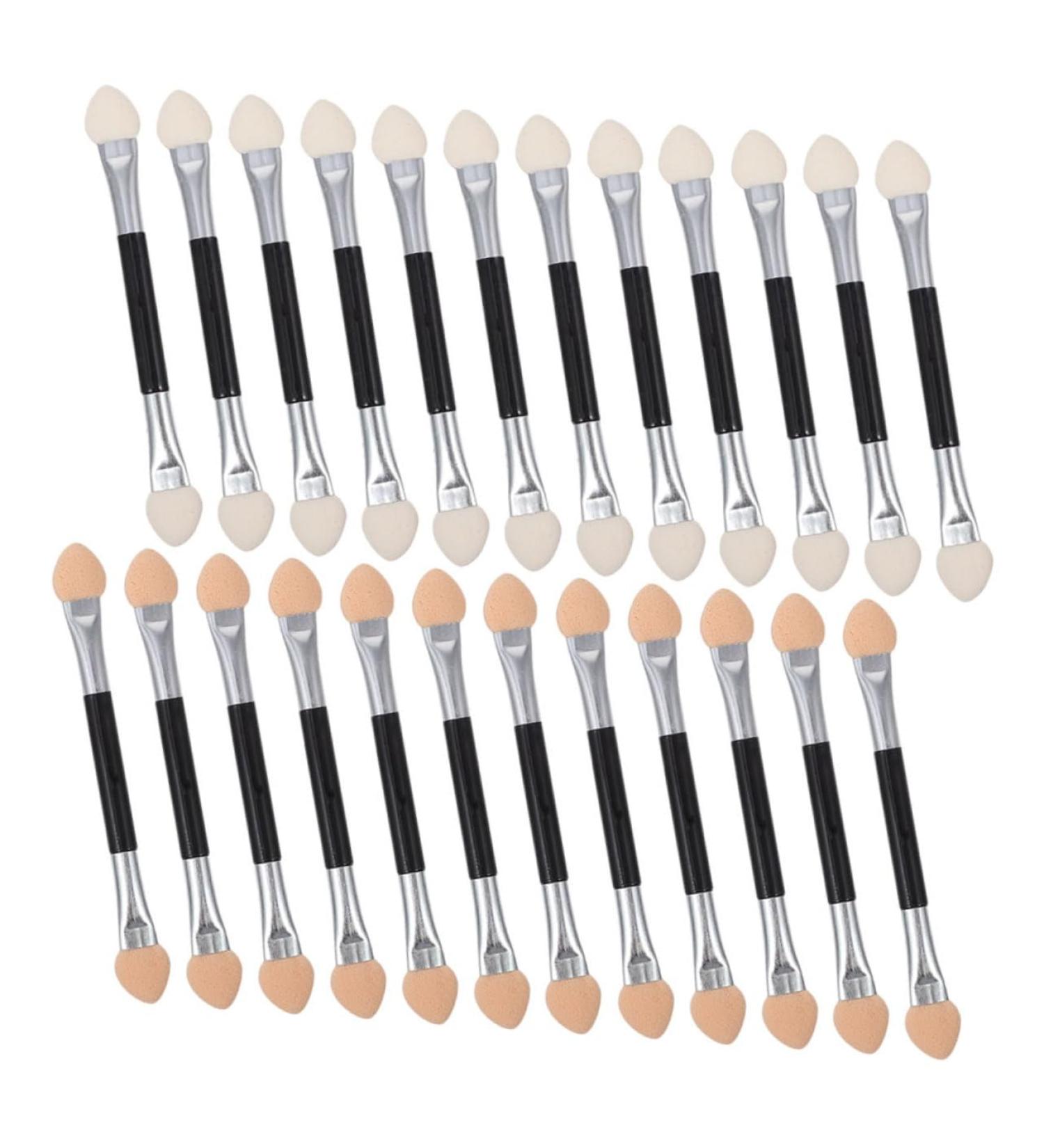 NOLITOY 120 Pcs Latex Eye Shadow Stick Makeup Brush Makeup Applicator Cosmetic Makeup Sticks Eye Brush H3210 7.5x1x0.5cmx5pcs Beige Khaki X5pcs - Buy Online on GoSupps.com