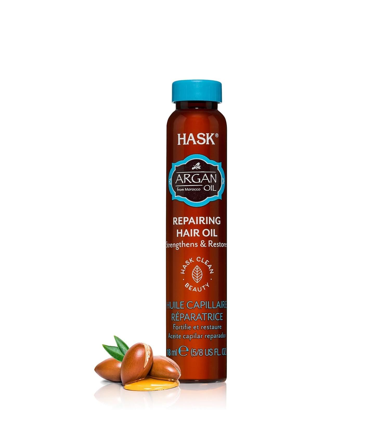 HASK Argan Oil Nursing Oil 18 ml - Nourish & Repair Hair | International Shipping Available - Buy Online on GoSupps.com