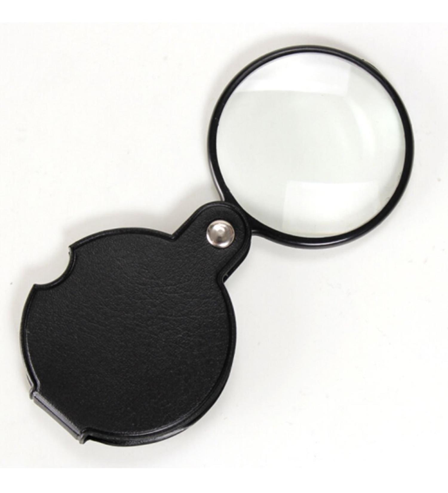 Magnifiers Magnifying Glass 10 Times Foldable Portable Portable Reading Shell Compatible with The Elderly Reading Aids - Buy Online on GoSupps.com