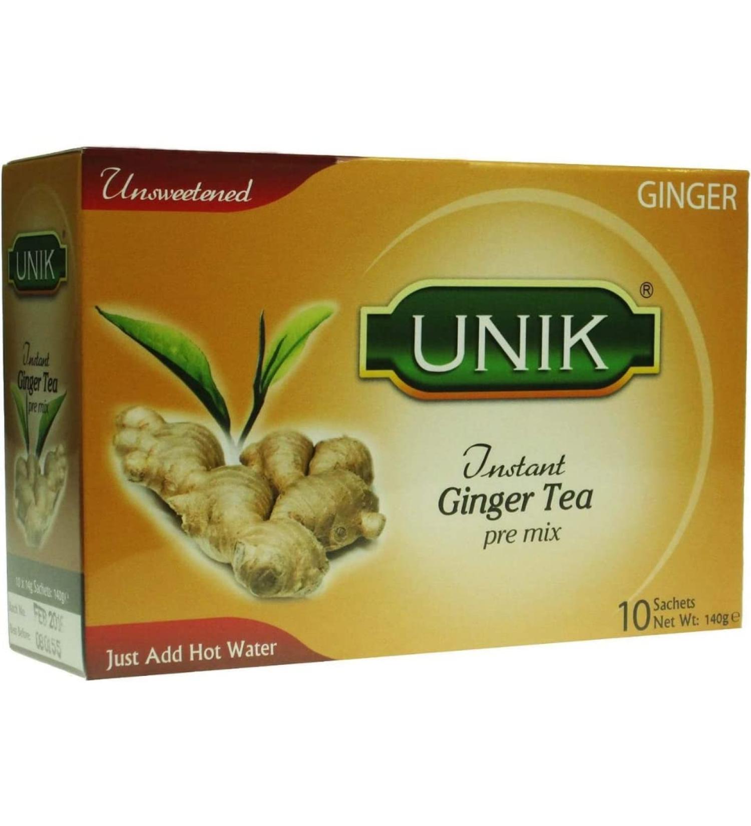 2 x Unik Ginger Chai (Unsweetened) 5 x 140g