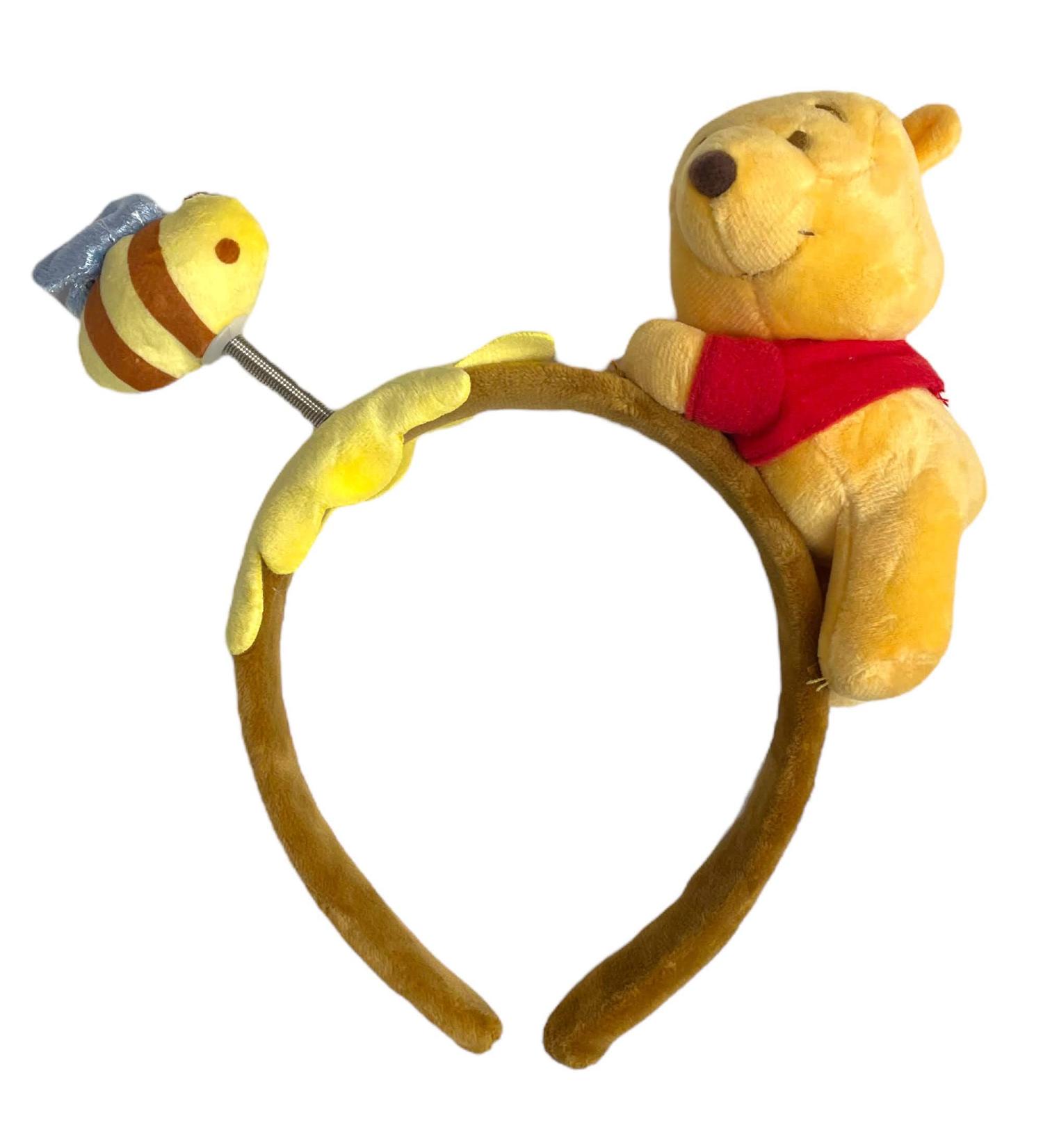 Winnie The Pooh Disney Alice Headband Minnie Mouse Inspired With Plush Character Sleeping Hugging Woman Girls Head Band - Buy Online on GoSupps.com