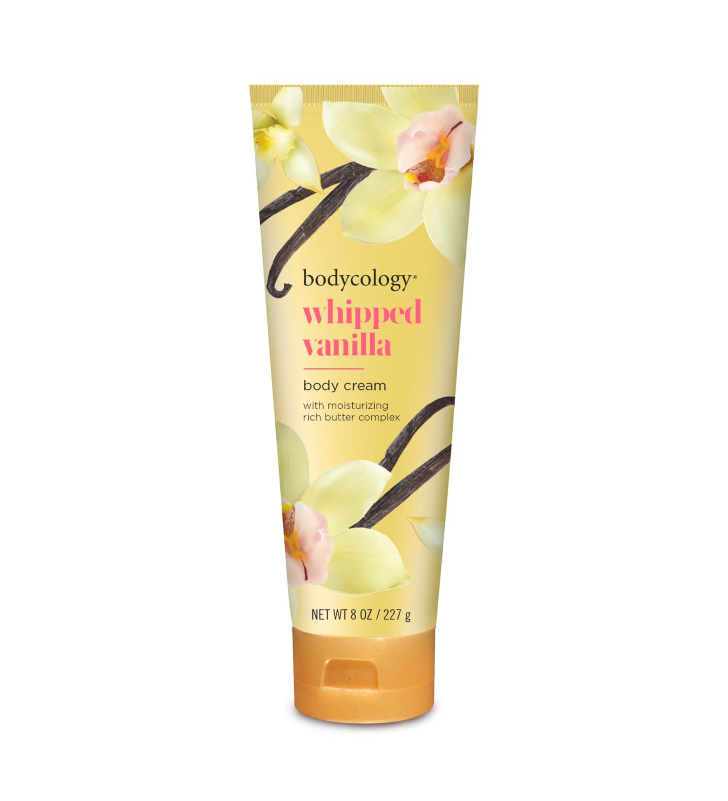 Bodycology Shea Butter Body Cream Whipped Vanilla 8 oz Whipped Vanilla 8 Ounce (Pack of 1) - Buy Online on GoSupps.com