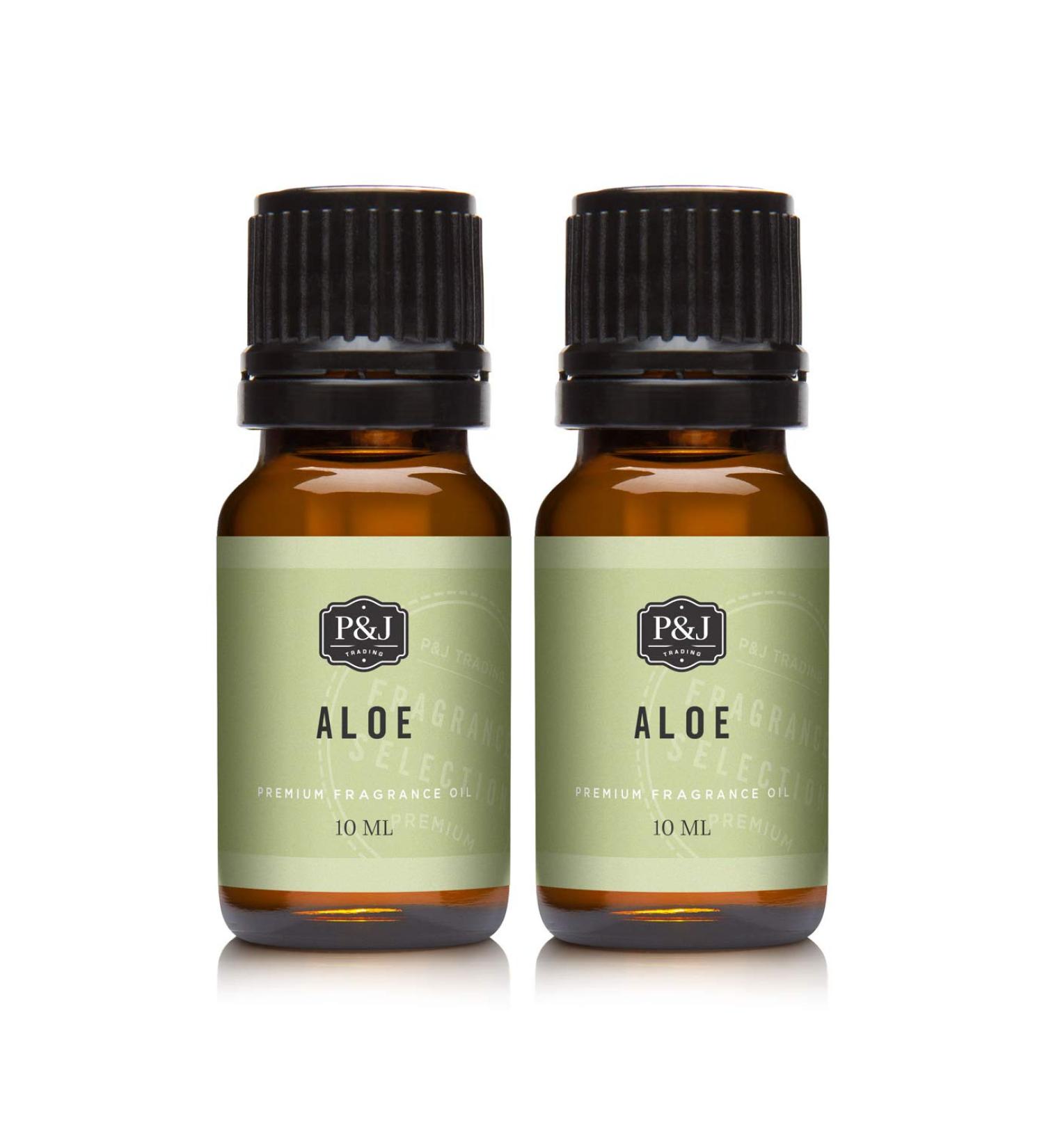 P&J Trading Fragrance Oil | Aloe Oil 10ml 2pk - Candle Scents for Candle Making, Freshie Scents, Soap Making Supplies, Diffuser Oil Scents - Buy Online on GoSupps.com