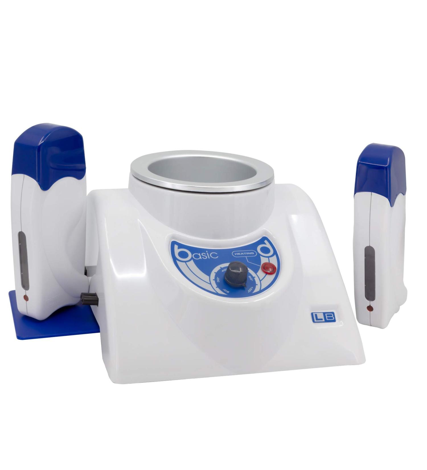 EPILWAX SAS - Professional Wax Heater Set with 800ml Pot & 2x100ml Roll-On Wax Cartridges for Smooth Skin | International Shipping - Buy Online on GoSupps.com