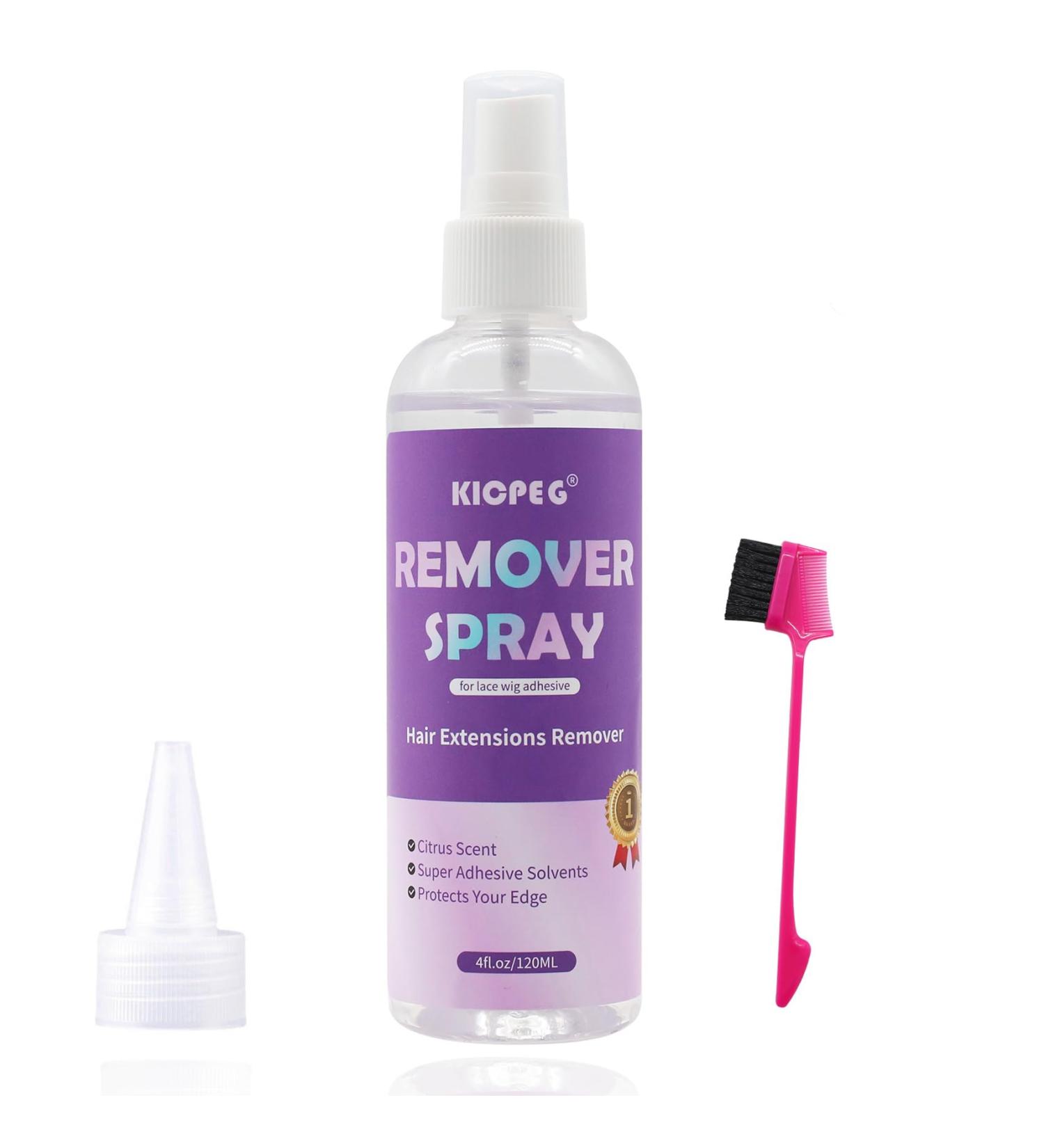 Lace Wig Glue Remover - Gentle Extension Spray for Fast Safe Removal | Best Front Lace Wig Adhesive Solution - Buy Online on GoSupps.com