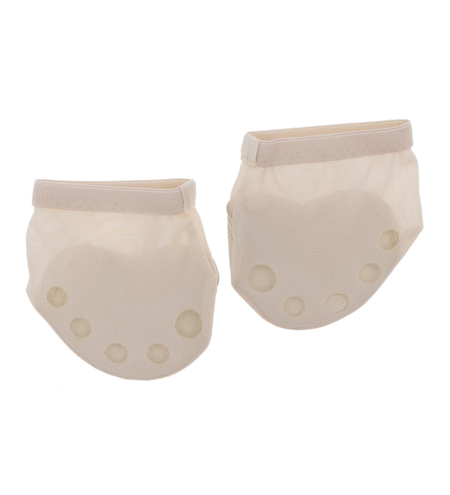 FRCOLOR Forefoot Pads - 2 Pairs Ballet Toe Protectors & Dance Socks for Comfort & Support - Buy Online on GoSupps.com