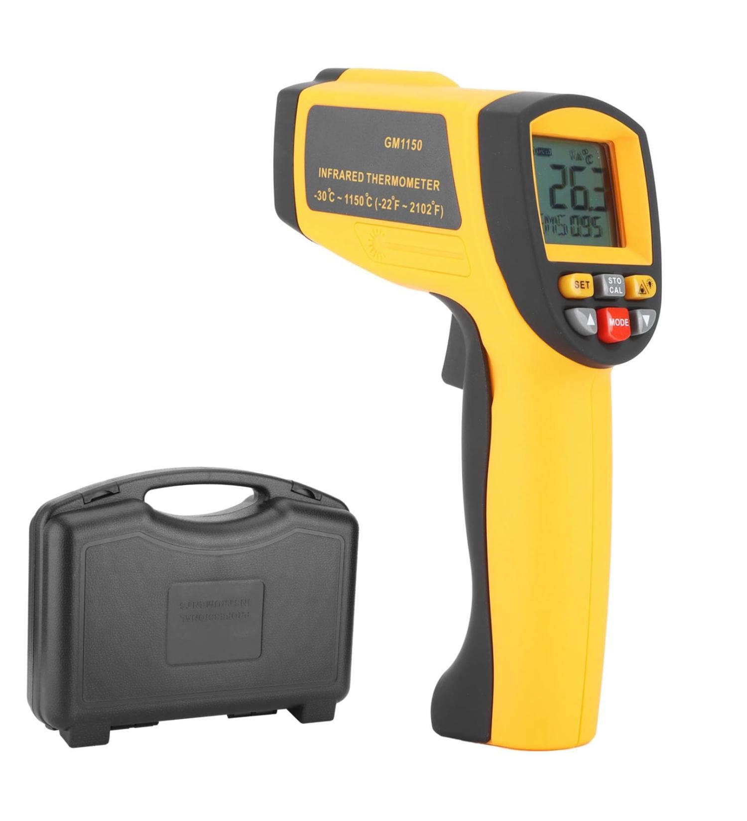 Advanced Contact LCD Handheld Digital Temperature Tester - Accurate Instant Readings | Portable Temp Monitor for All Ages - International Shipping Available - Buy Online on GoSupps.com