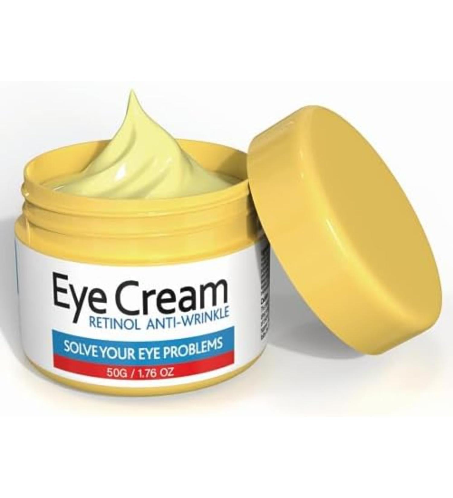 Buy Retinol Eye Cream for Dark Circles & Puffiness | Anti-Aging Under Eye Treatment - 1.76OZ/50G - Buy Online on GoSupps.com