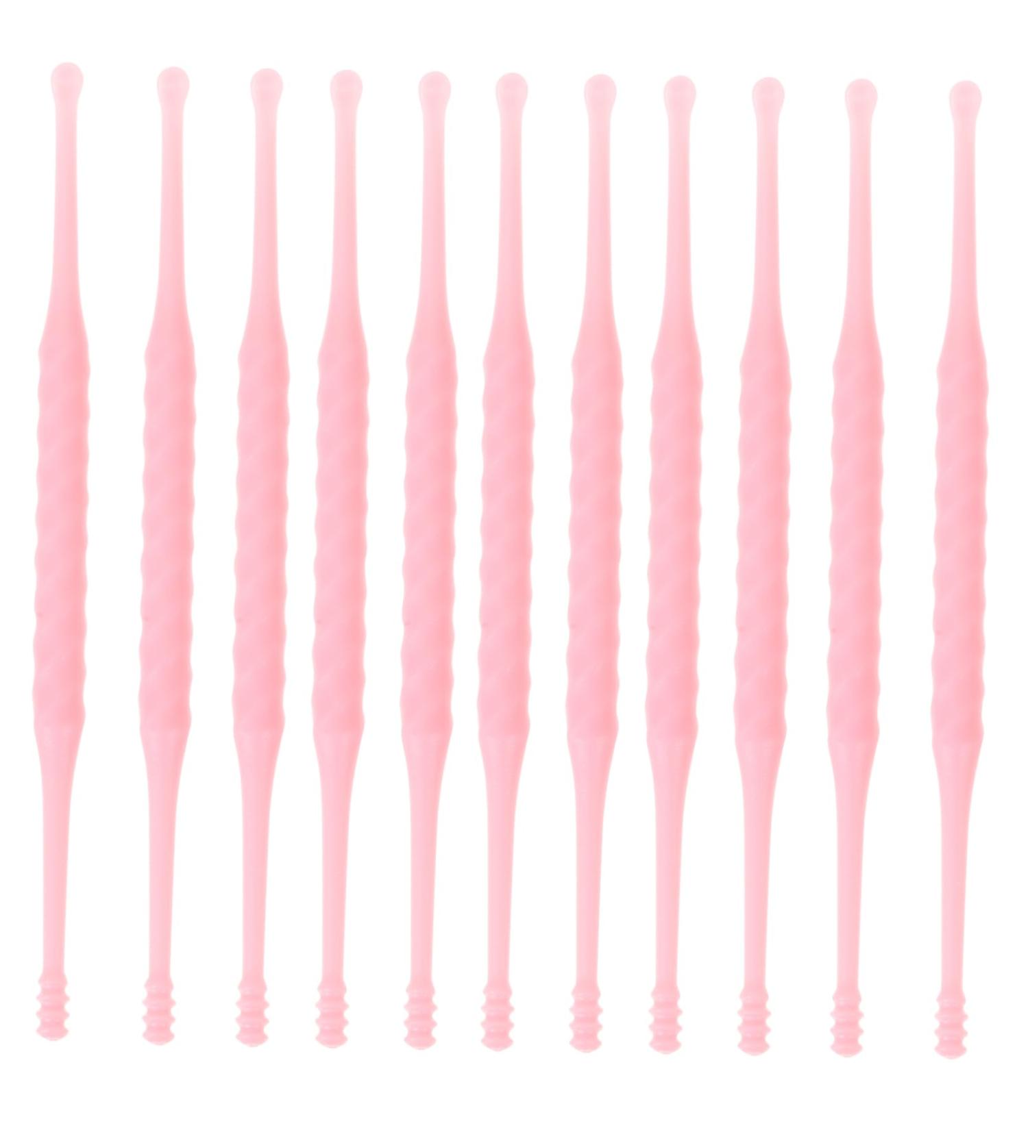 LRXIYODE 12Pcs Wax Smooth Plastic Cleaners for Safe Cleaning Easy to Carry Wax Picks Random Colors for Home Use - Buy Online on GoSupps.com