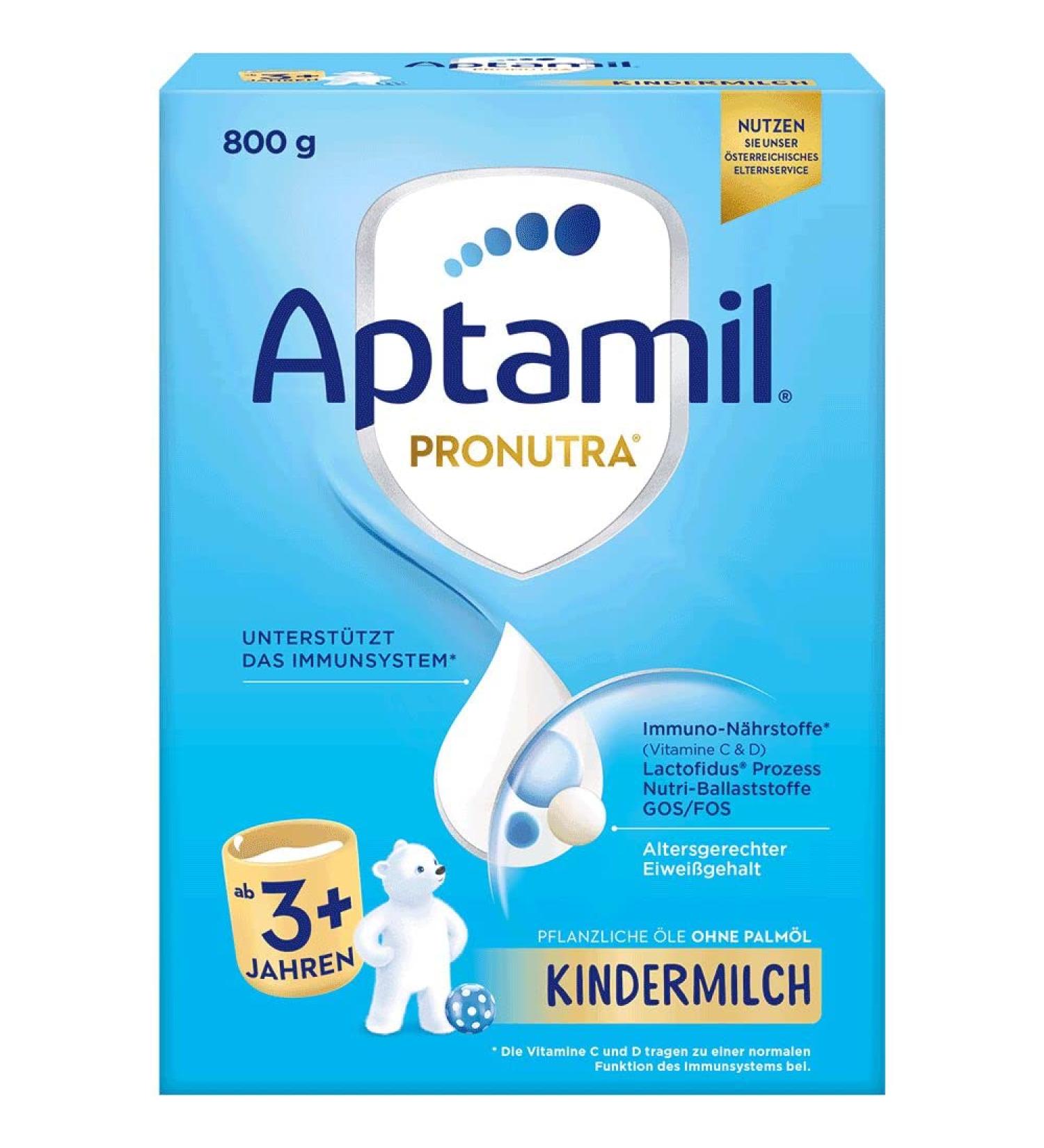 Aptamil 3+ children's milk pack of 6 (6x 800 g) 800 g (pack of 6)