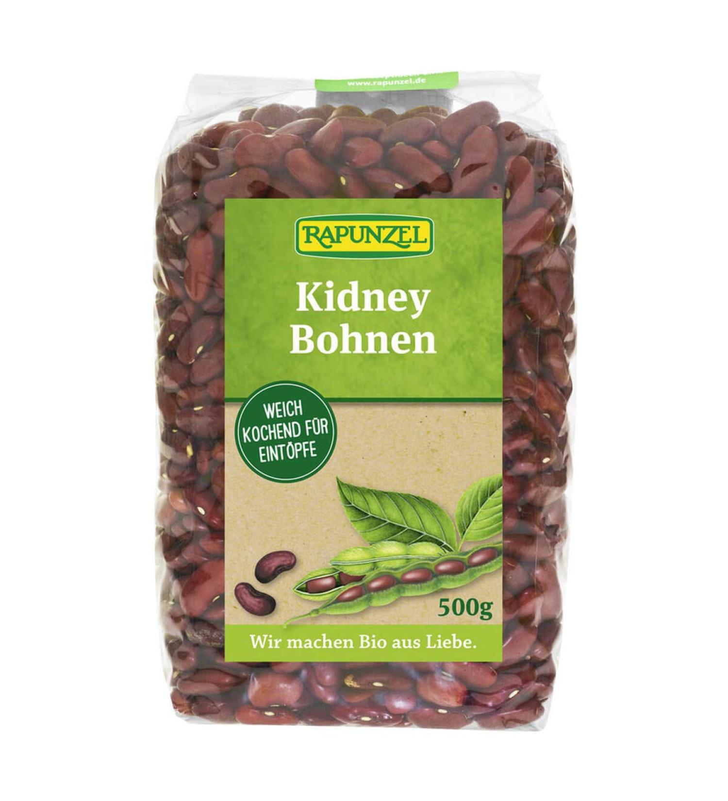 Rapunzel Organic Food Rapunzel Kidney beans red 05 kg 6pack