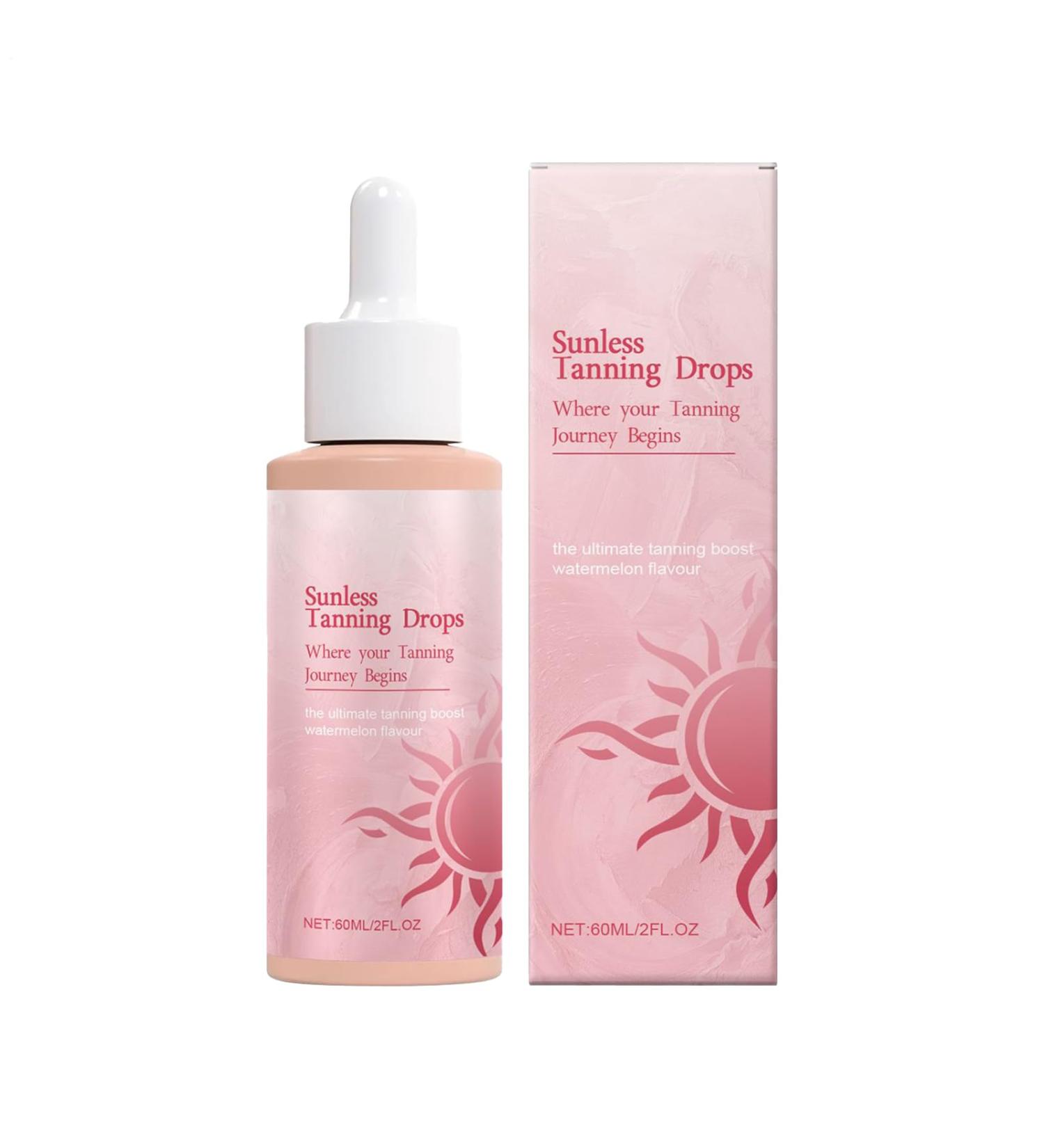 Sunless Tanning Drops Naturally Boost Body Natural Tanner 60ml Long Lasting Keep Nourished For Face Enhancing Skin Tone Without The Sun Damage Your For A Genuine Sun-Kissed Glow For All Types - Buy Online on GoSupps.com