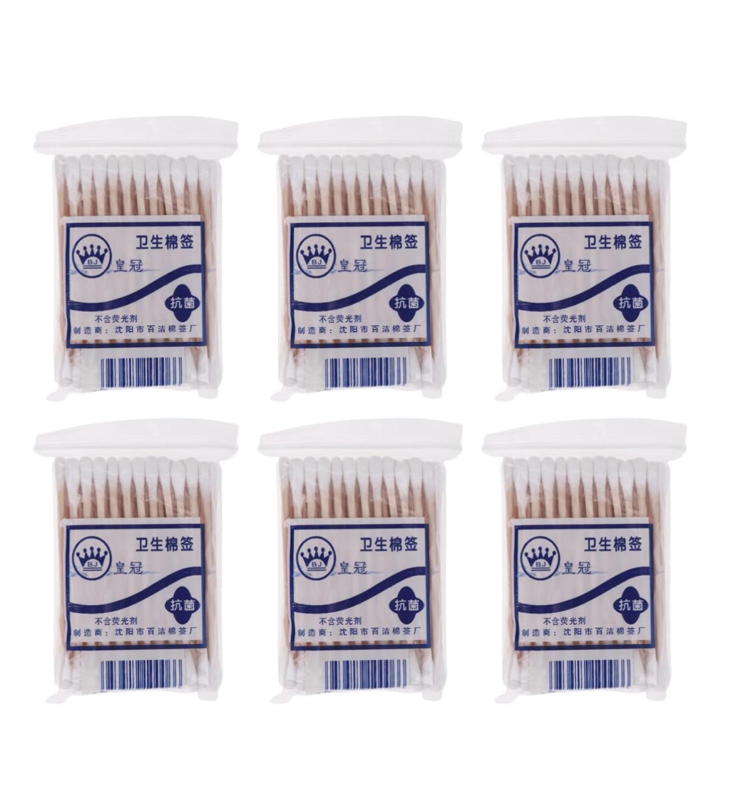 1000 Disposable Cotton Swabs & Earplugs - Eco-Friendly Bamboo Cosmetic Q-Tips for Ear Cleaning & Hearing Protection - Buy Online on GoSupps.com