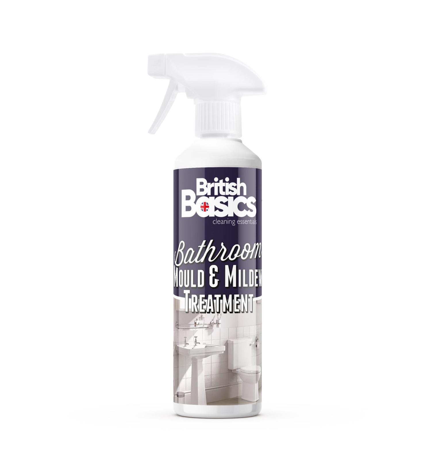 BritishBasics - Bathroom Mould and Mildew Treatment 500ml Clear - Buy Online on GoSupps.com