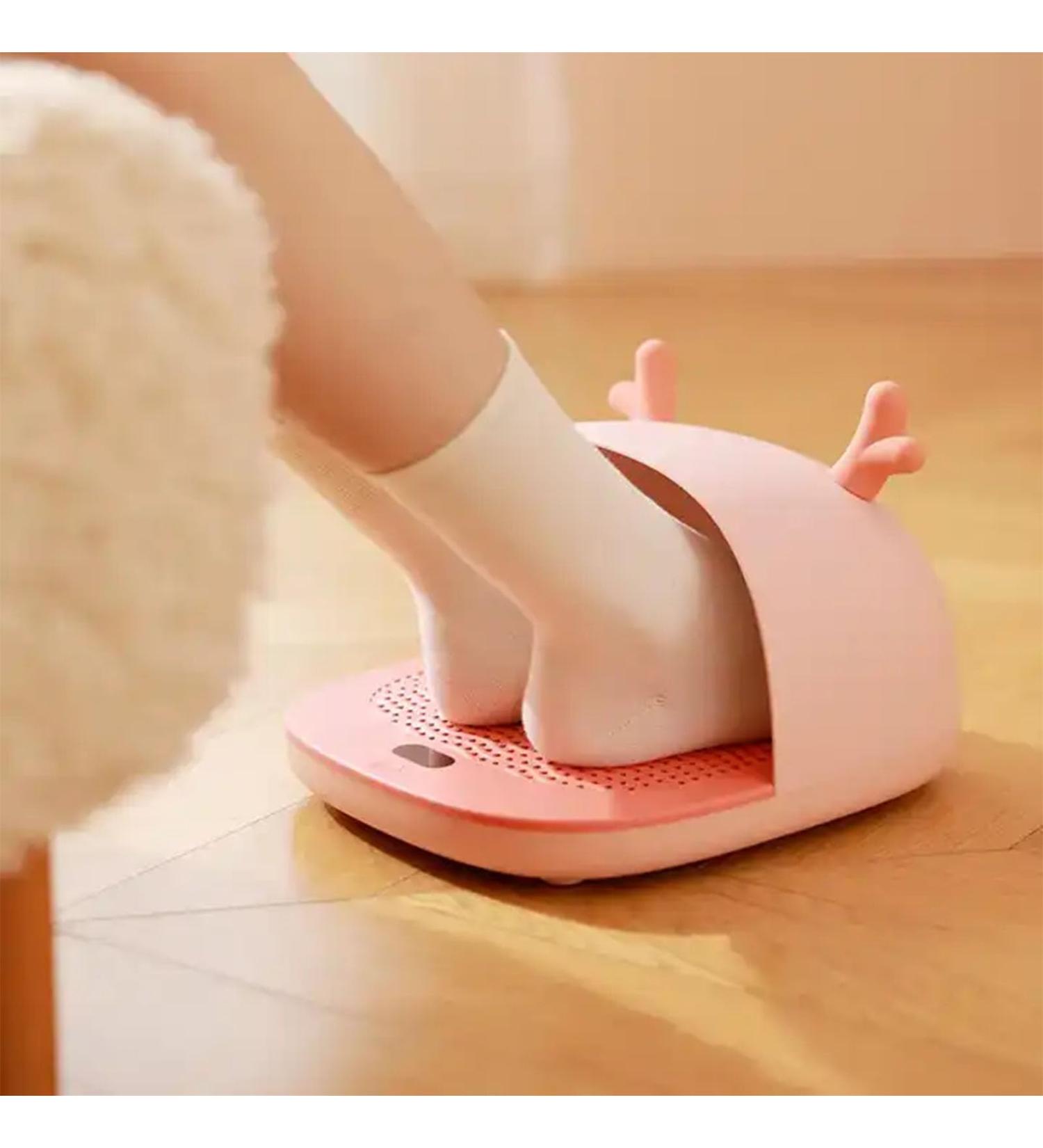 CAULO Portable Graphene Foot Heater - Fast Heating Electric Foot Warmer for Winter | Smart Temperature Control (Pink) - International Shipping - Buy Online on GoSupps.com