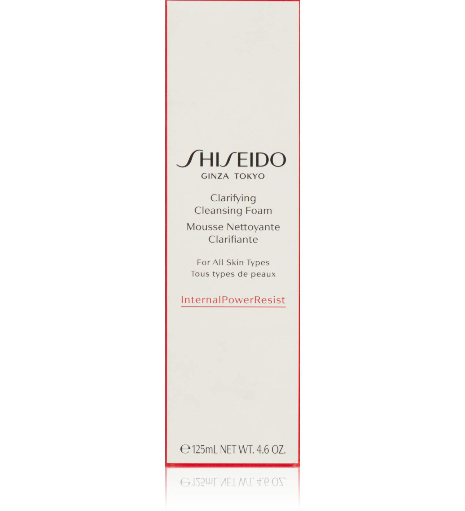 Shiseido Clarifying Cleansing Foam - 4.6 oz, All Skin Types - Buy Online on GoSupps.com