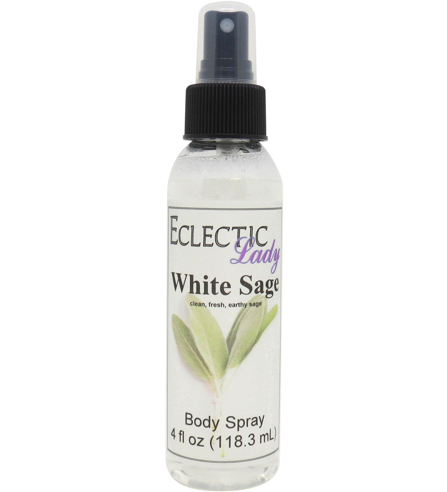 White Sage Body Spray Body Mist for Women with Clean Light & Gentle Fragrance Long Lasting Perfume with Comforting Scent for Men & Women Cologne with Soft Subtle Aroma For Daily Use Regular Strength 4 Fl Oz (Pack of 1) - Buy Online on GoSupps.com