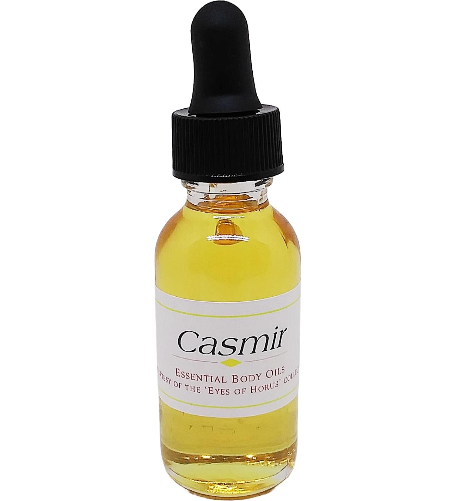 Casmir - Type C For Women Scented Body Oil Fragrance Glass Dropper Top - Gold - 1 oz. - ID#35432 1 Fl Oz (Pack of 1)