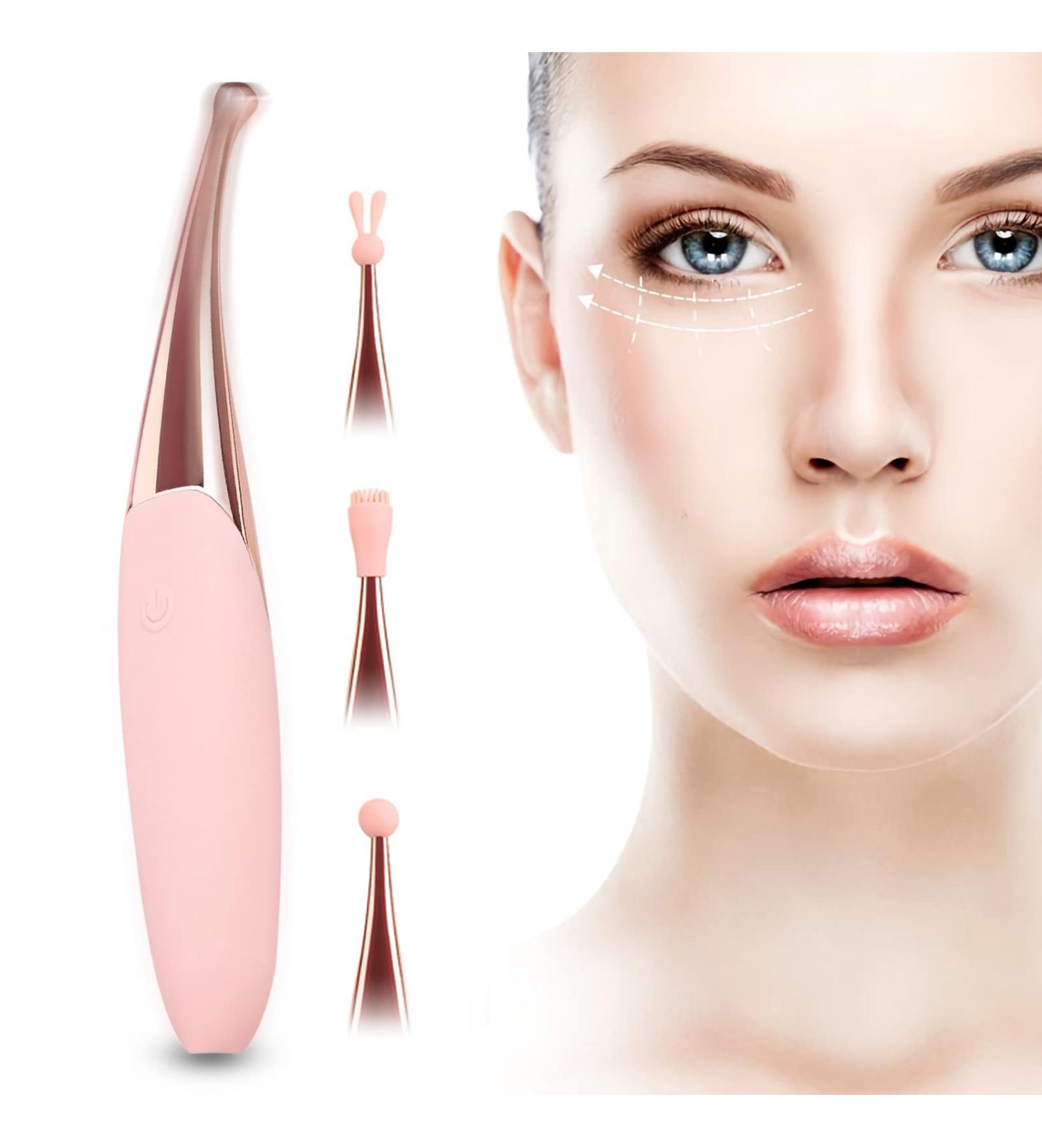 Buy CHARMING Personal Eye Wand Massager - Vibrating Treatment for Dark Circles & Skin Fatigue Relief - Pink | International Shipping Available - Buy Online on GoSupps.com