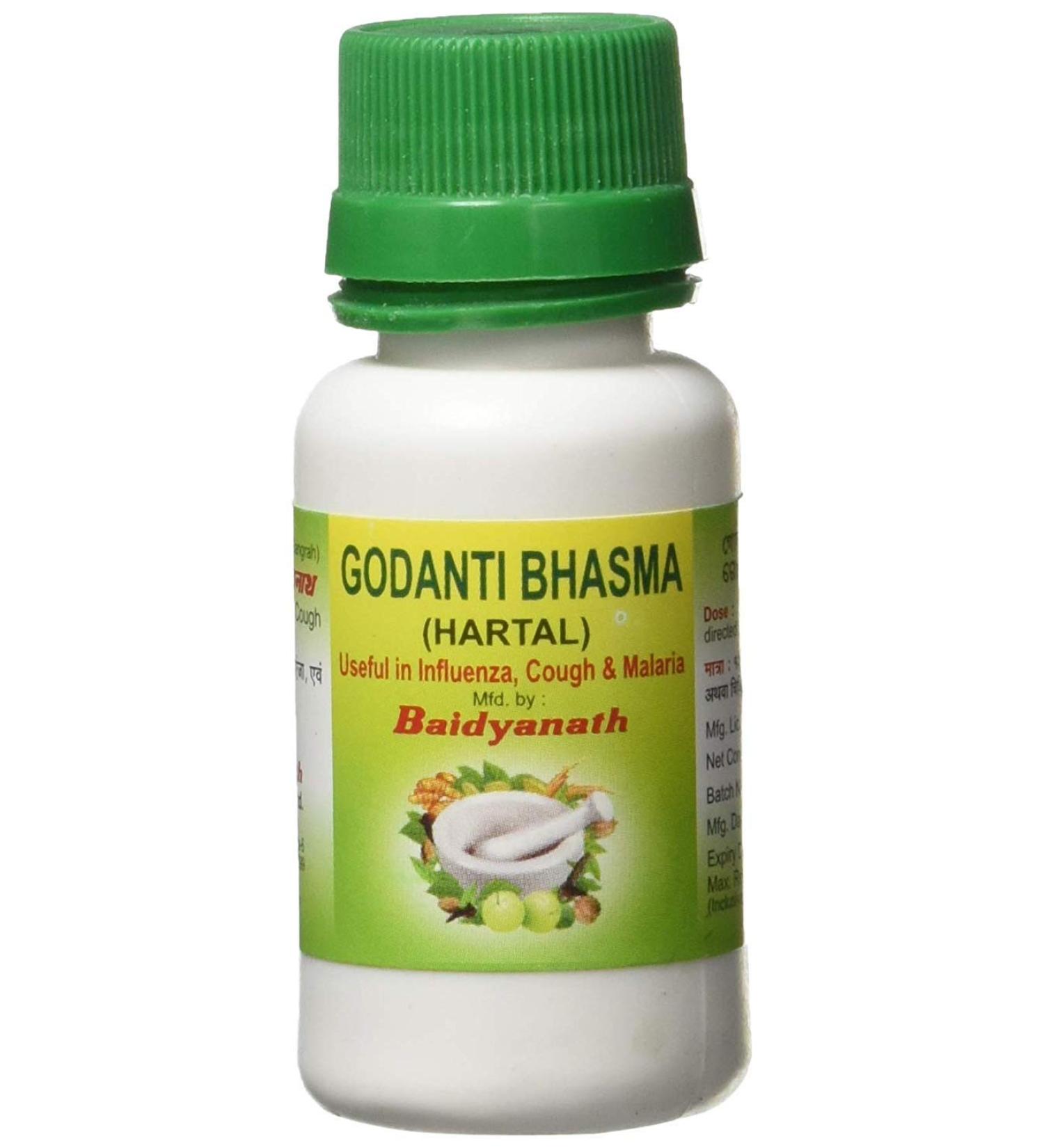  ECH Natural Pure Herbal Godanti Bhasma 10 g - Buy Online on GoSupps.com