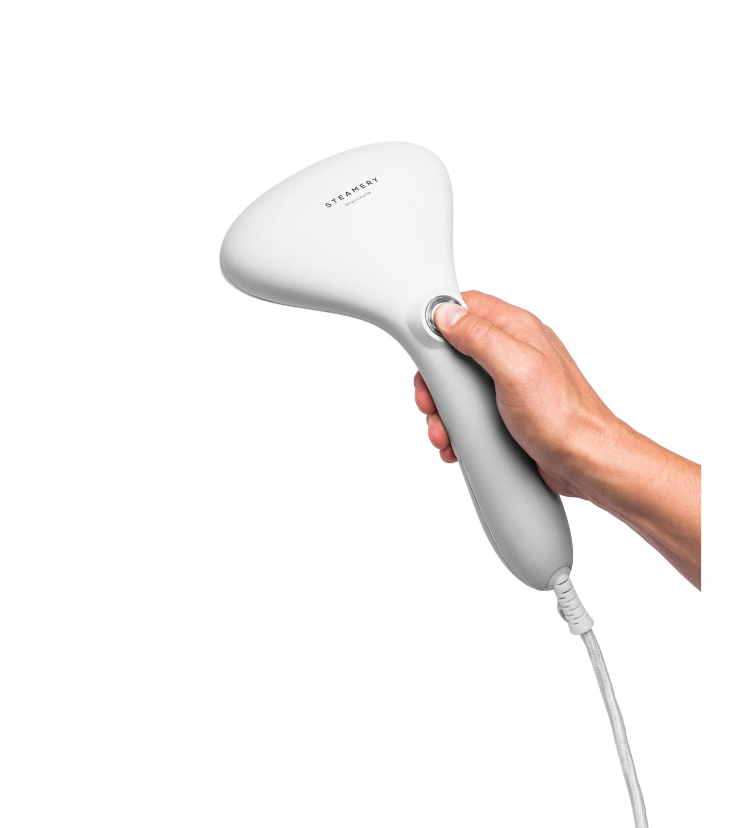 STEAMERY Stockholm Cirrus No. 2 Travel Steamer - Grey - Steam Cleans Clothing, Delicates, and Fabrics - Buy Online on GoSupps.com
