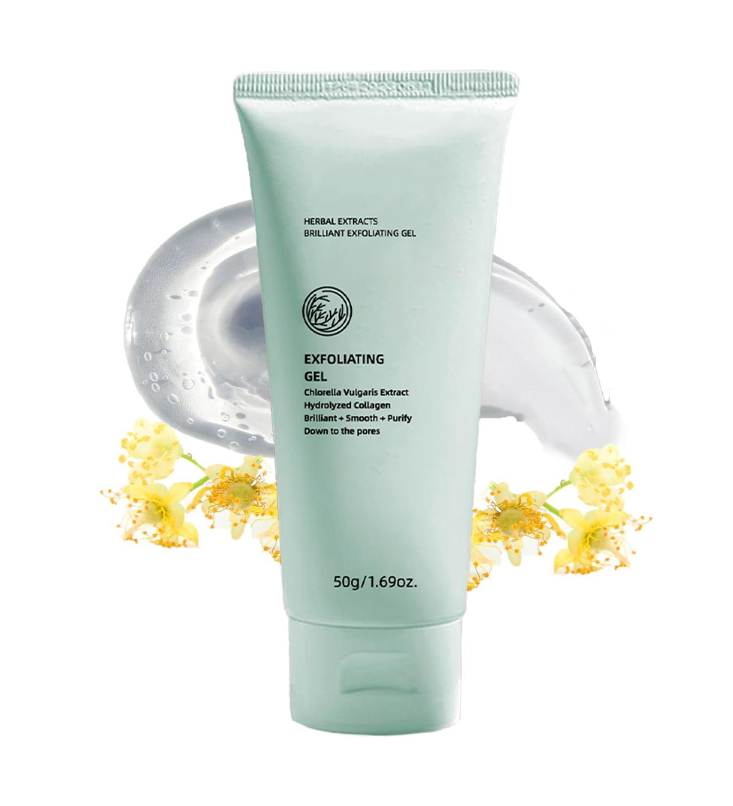 Purifying Exfoliating Gel Face exfoliator Cleanser Exfoliating Facial Scrub Exfoliating Gel Scrub Gentle Moisturizing Skin Exfoliant Facial Cleanser Face and Body for All Skin Types - Buy Online on GoSupps.com