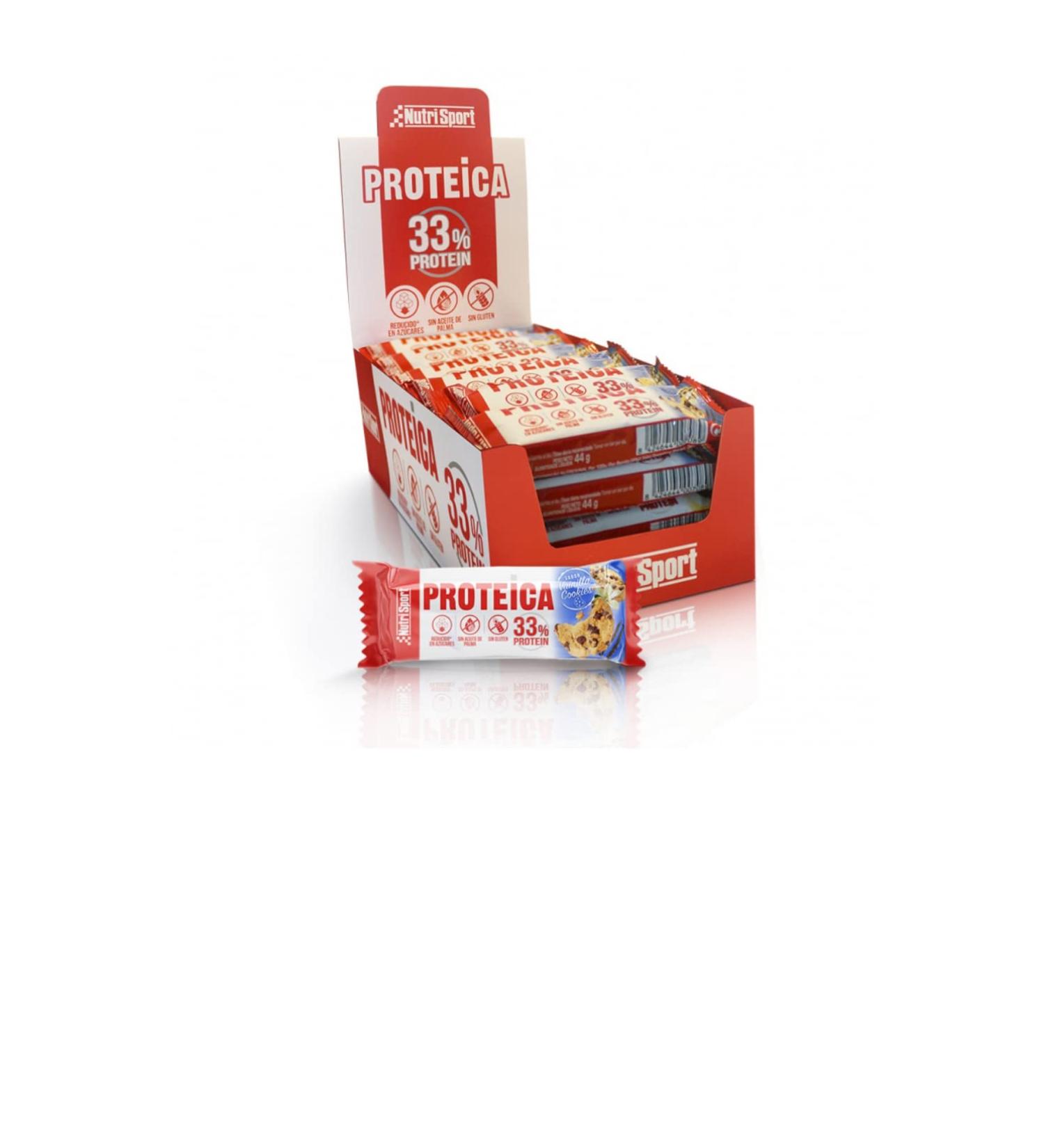 NUTRISPORT VANILLA PROTEINCOOKIES 44GR EXP 24