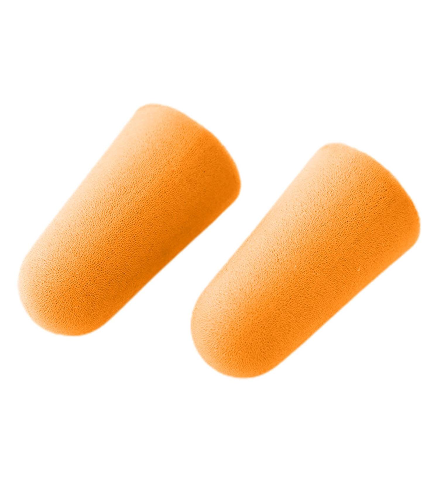 Buy Foam Ear Plugs for Noise Reduction | Super Soft Reusable Silicone Ear Plugs for Sleeping | Orange Quiet Ear Plugs Worldwide Shipping - Buy Online on GoSupps.com