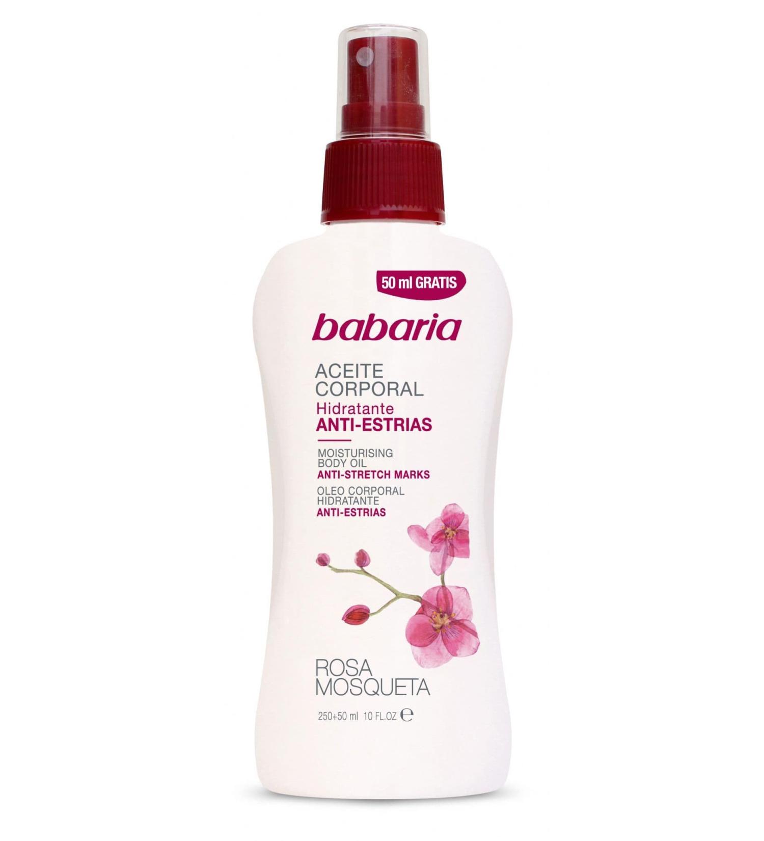 babaria Rosa Mosqueta anti-wrinkle body oil spray 300 ml