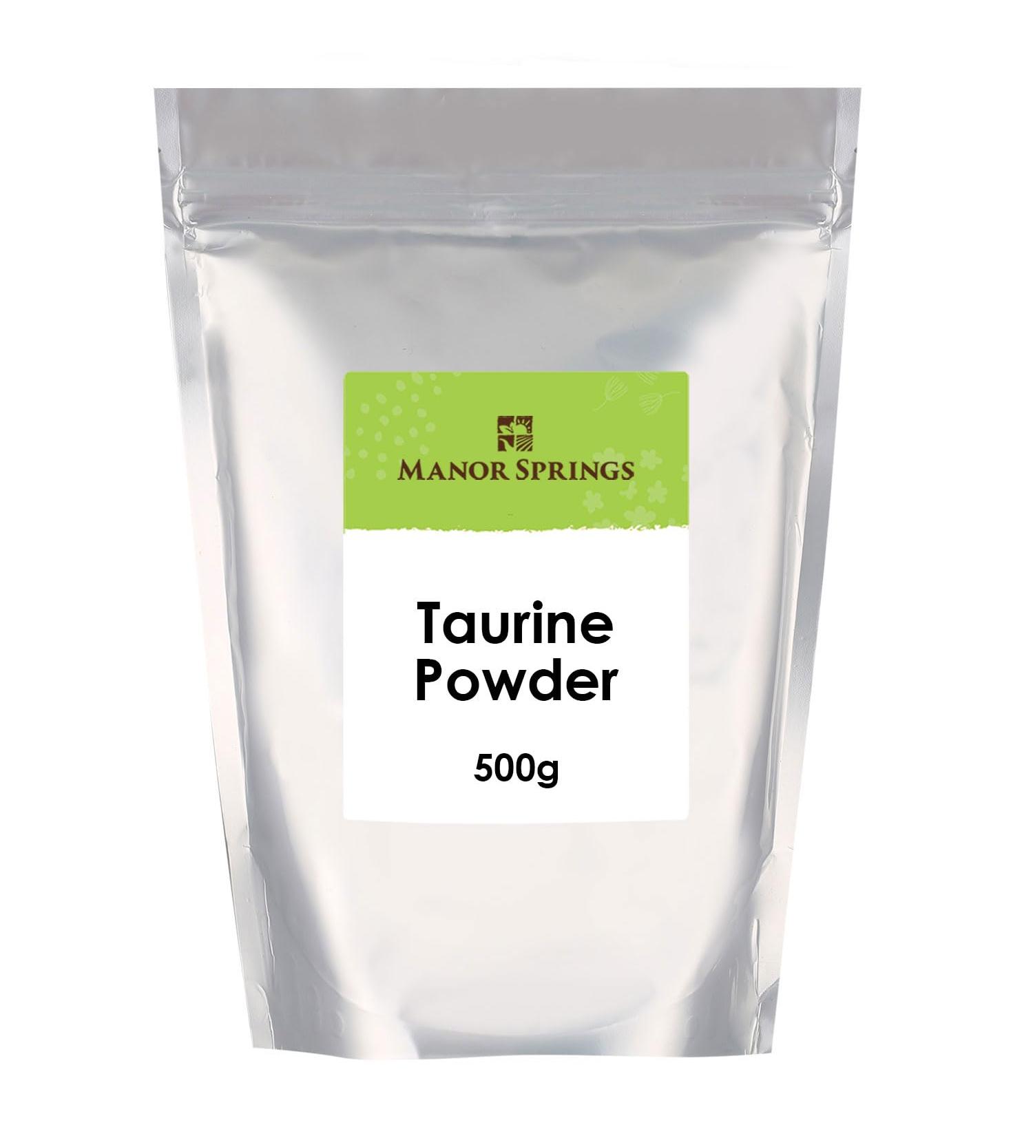 Taurine Powder 500g by Manor Springs